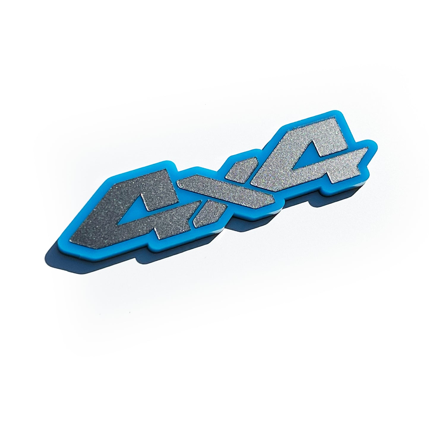 ONE (1) 4x4 Truck Tailgate Emblem Badge Fits Toyota Tacoma 4runner Tundra Silverado Ram Jeep