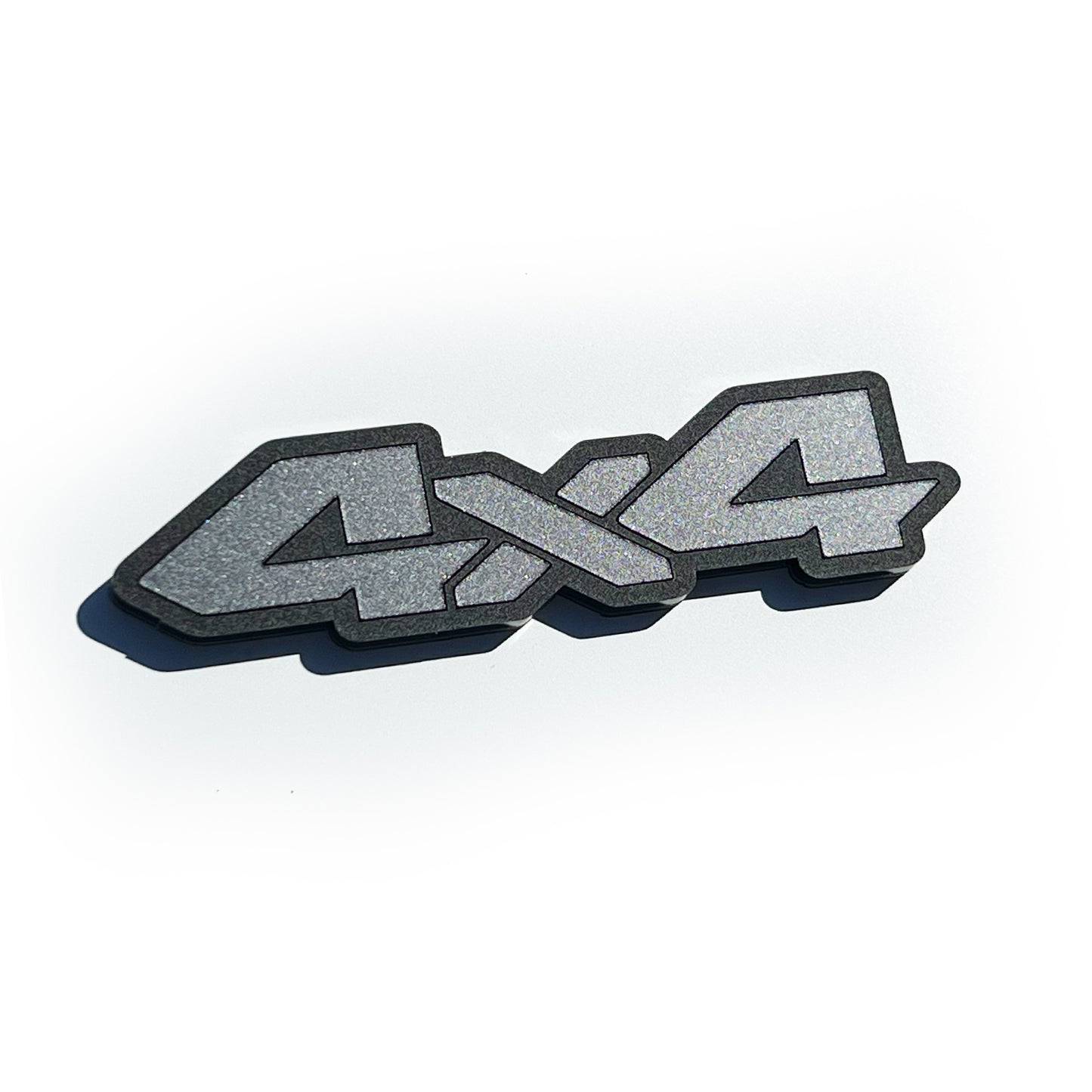 ONE (1) 4x4 Truck Tailgate Emblem Badge Fits Toyota Tacoma 4runner Tundra Silverado Ram Jeep