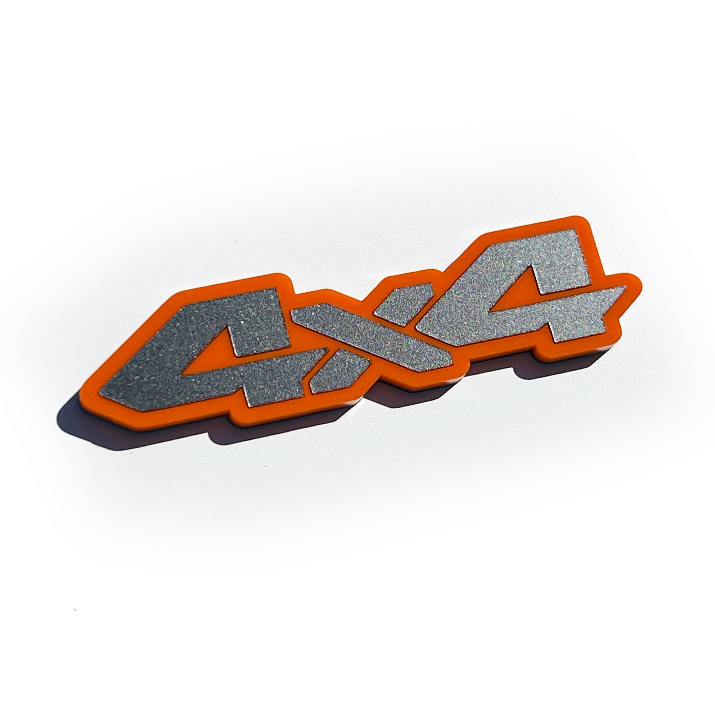 ONE (1) 4x4 Truck Tailgate Emblem Badge Fits Toyota Tacoma 4runner Tundra Silverado Ram Jeep