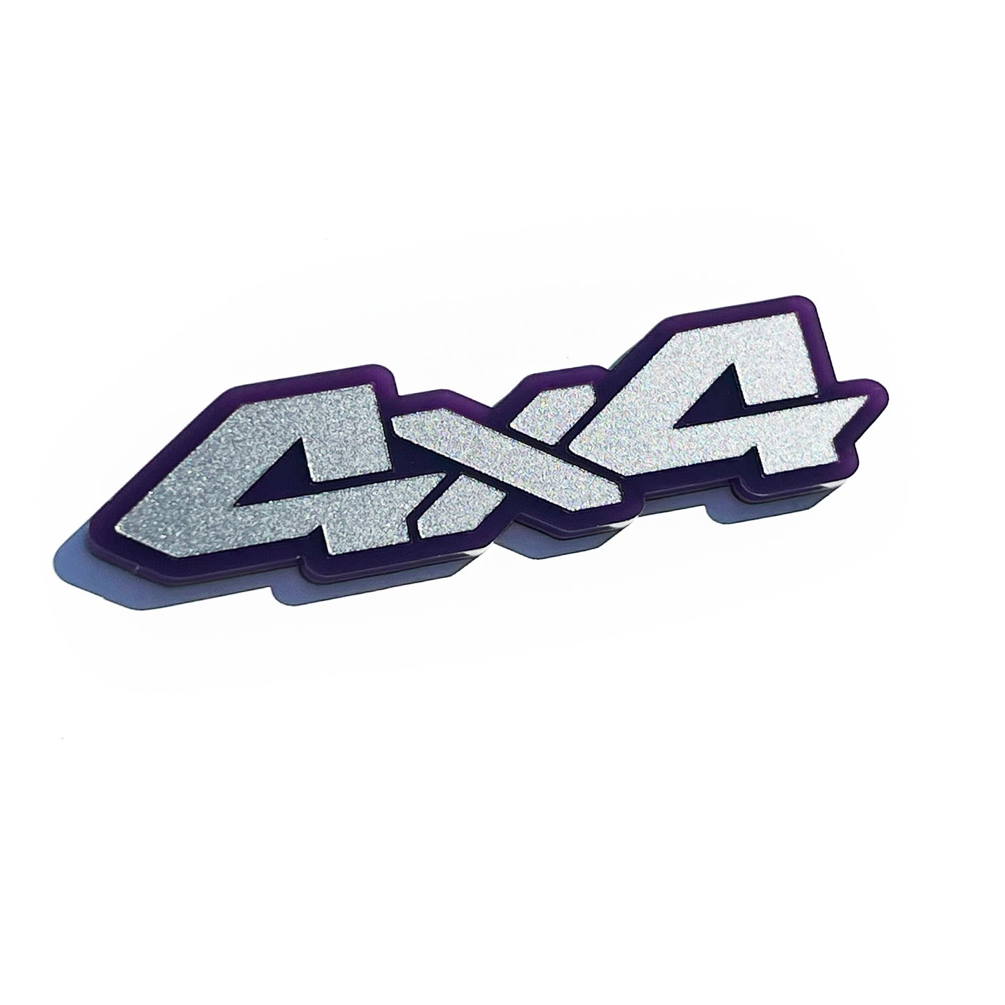 ONE (1) 4x4 Truck Tailgate Emblem Badge Fits Toyota Tacoma 4runner Tundra Silverado Ram Jeep