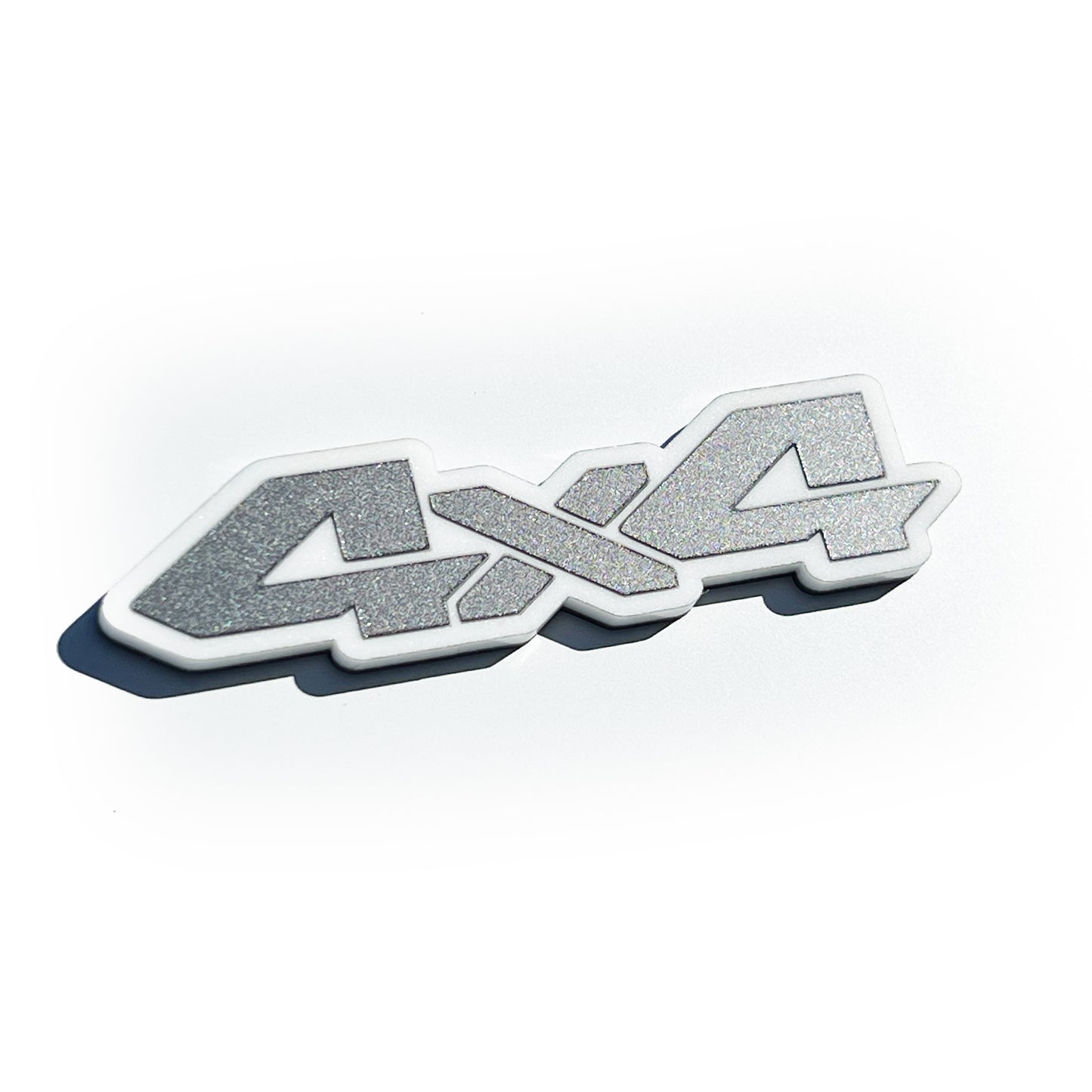 ONE (1) 4x4 Truck Tailgate Emblem Badge Fits Toyota Tacoma 4runner Tundra Silverado Ram Jeep