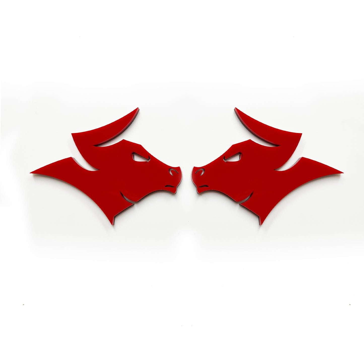 New Custom BULL Head Emblem for 1500 2500 3500 Fender badge Hellcat Style