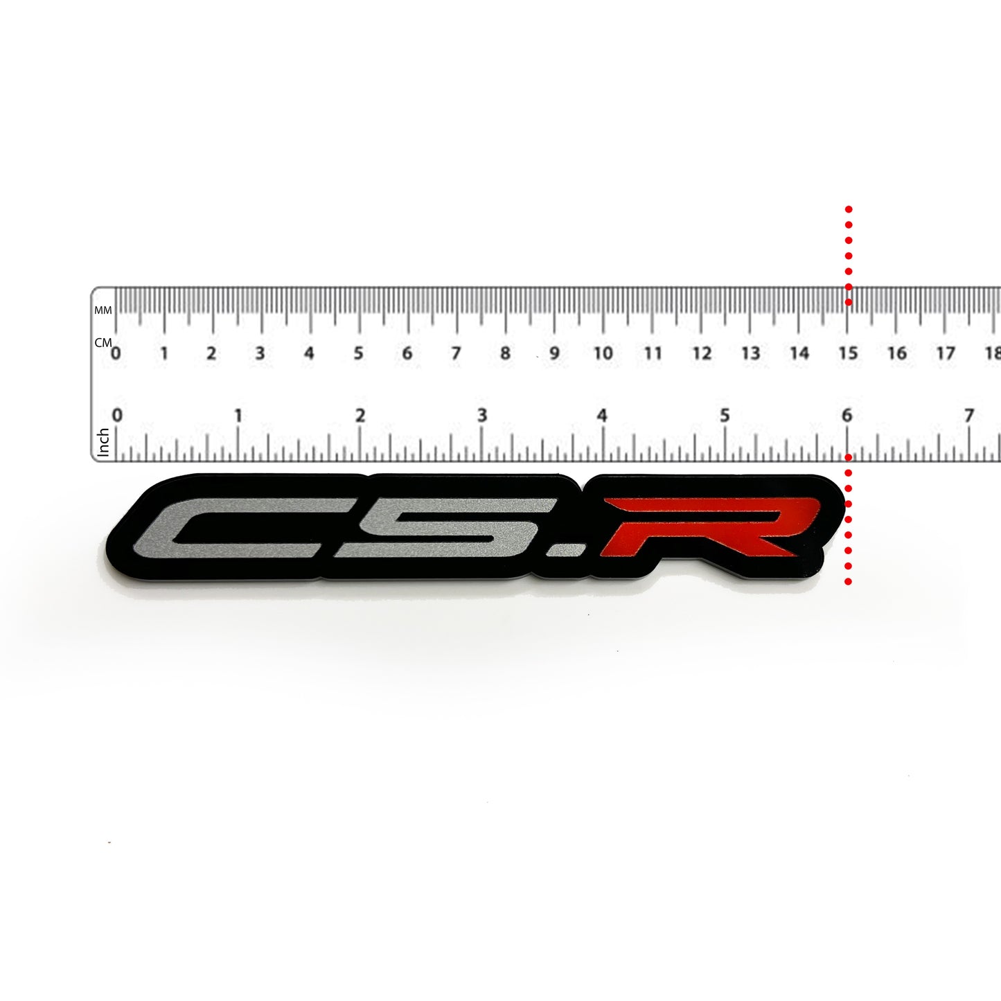 ONE (1) C5.R Emblem fits Chevy Corvette Racing Vette Badges C5R C5-R C5