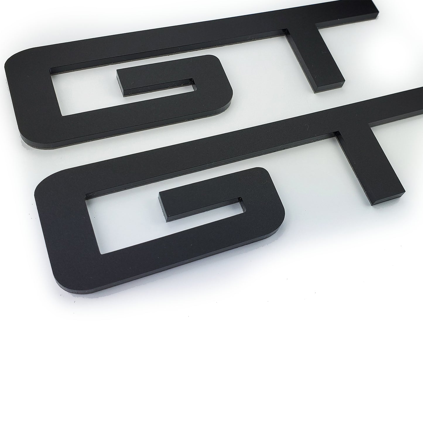 Pair Badges Fits Ford Mustang GT Fender Side Emblem 5.0 Coyote