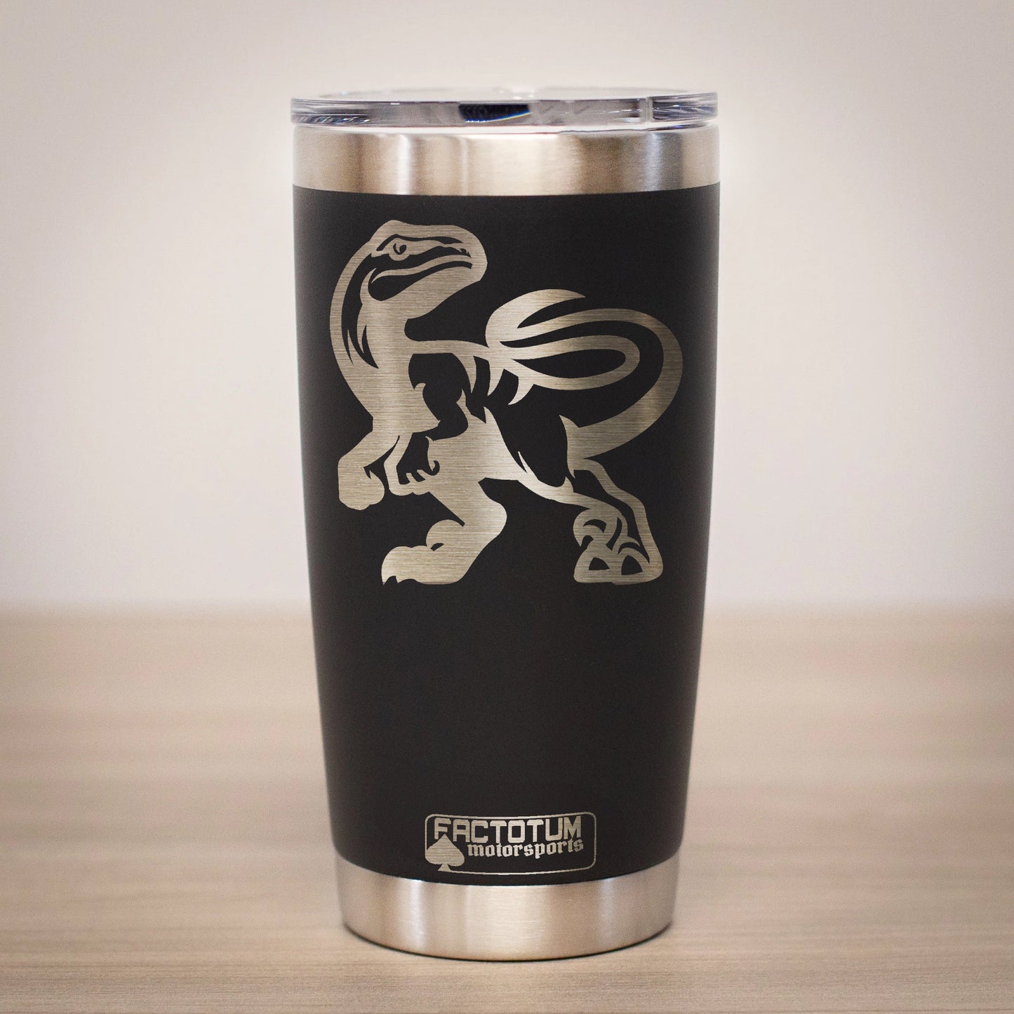 RAPTOR 20oz – Laser Engraved Insulated Tumbler for Ford Bronco or F150 Turbo Gift