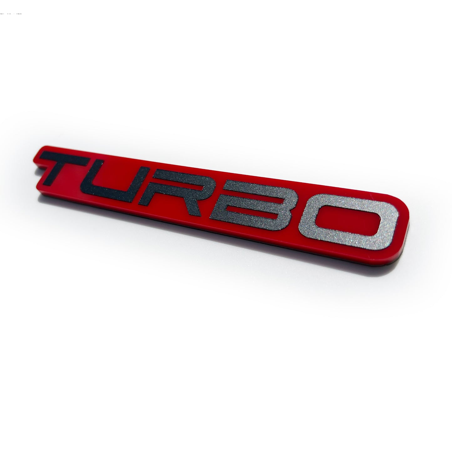 One TURBO Emblem Badge fits Honda Civic Type R and others