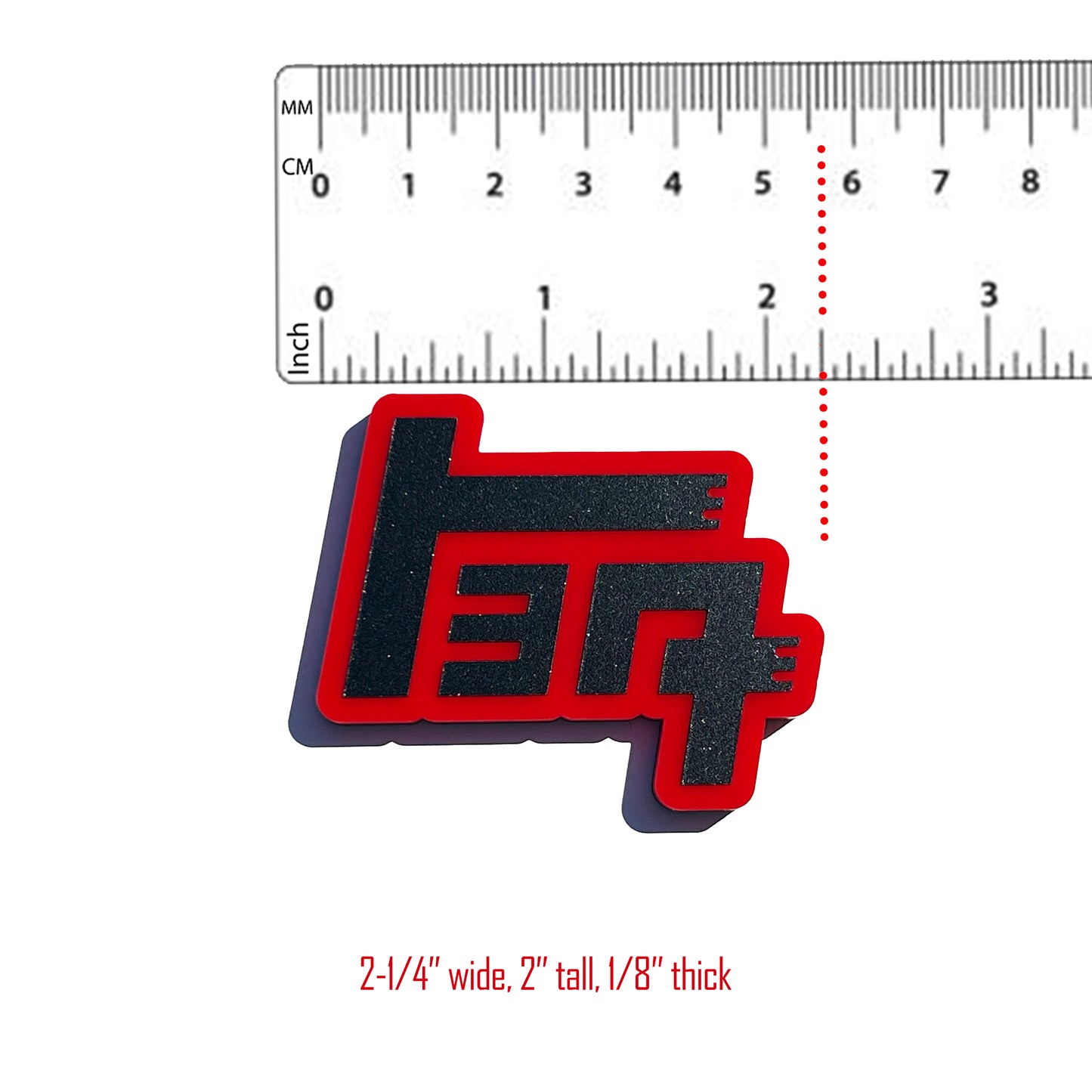 Pair TEQ Car Truck Emblem Badge Fits Camry Celica Supra Toyota FJ Tacoma 4runner Tundra 40 Land Cruiser