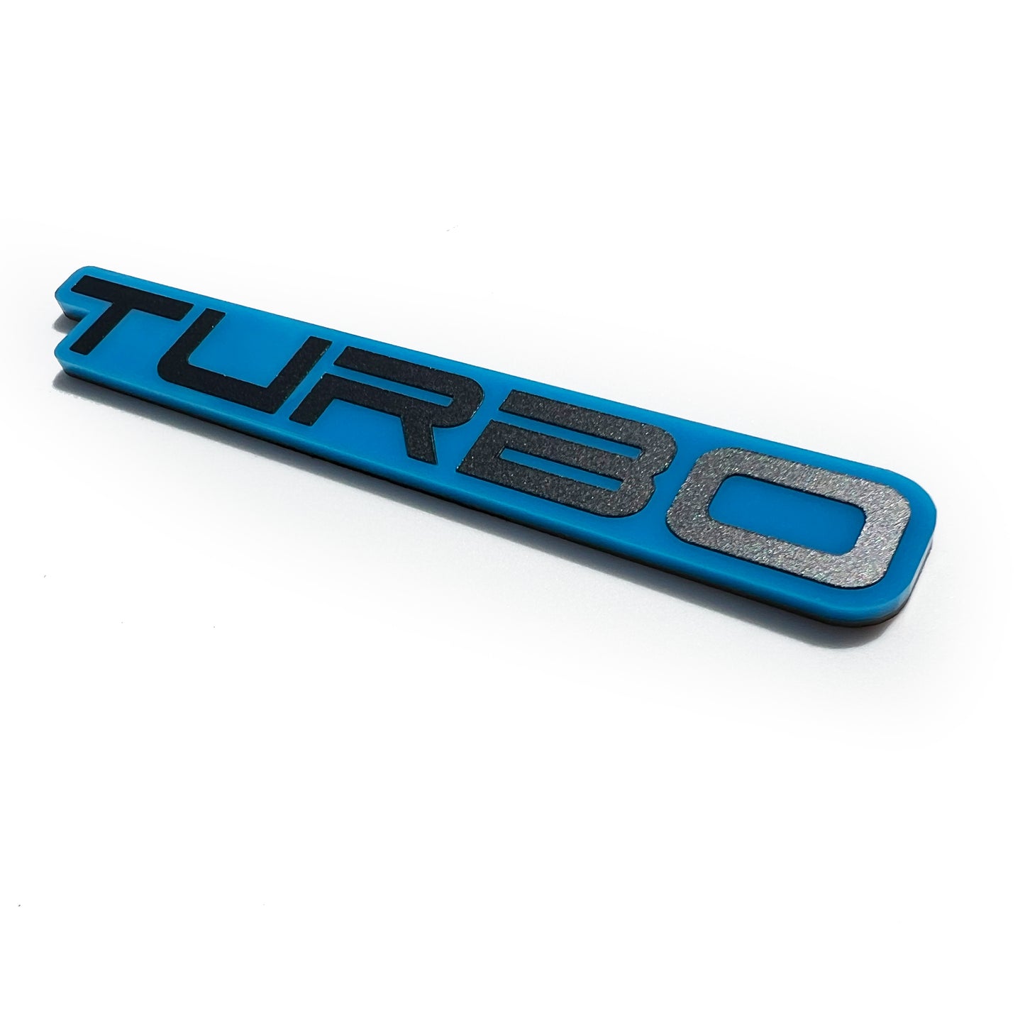 One TURBO Emblem Badge fits Honda Civic Type R and others