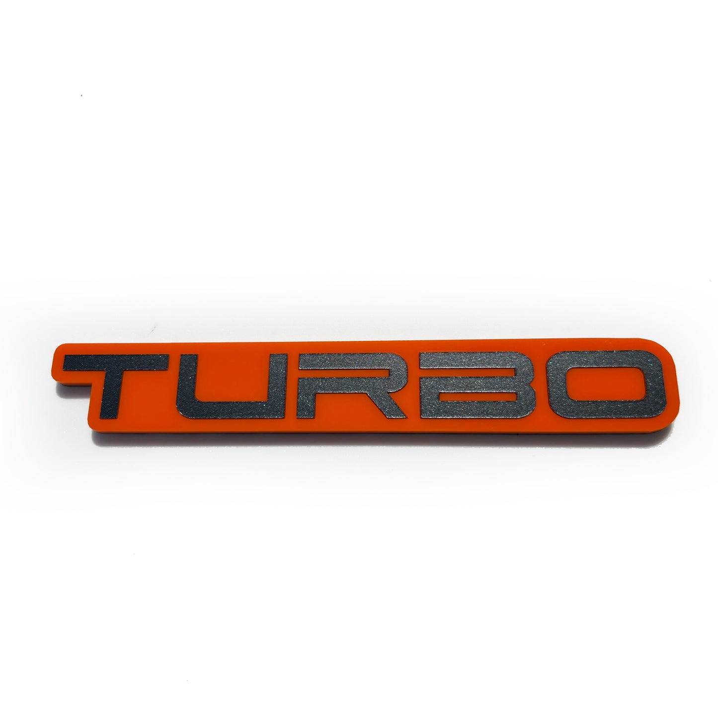 One TURBO Emblem Badge fits Honda Civic Type R and others