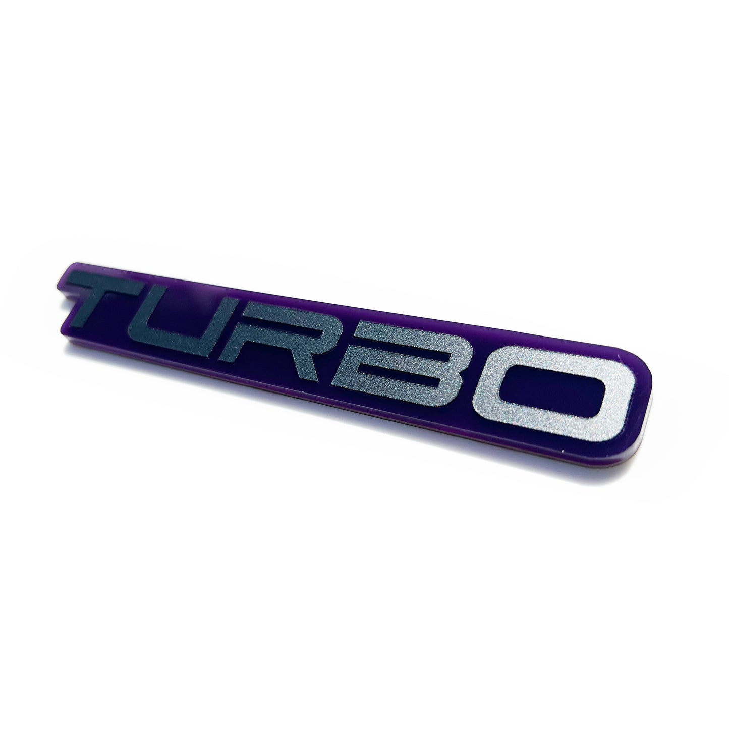 One TURBO Emblem Badge fits Honda Civic Type R and others