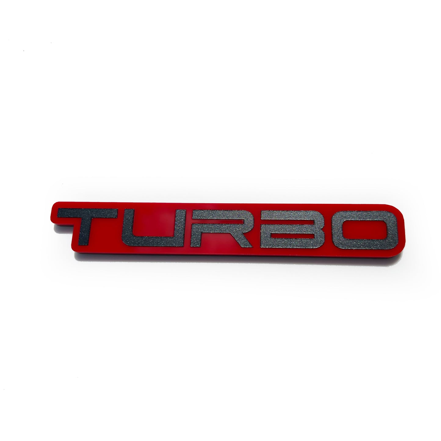 One TURBO Emblem Badge fits Honda Civic Type R and others