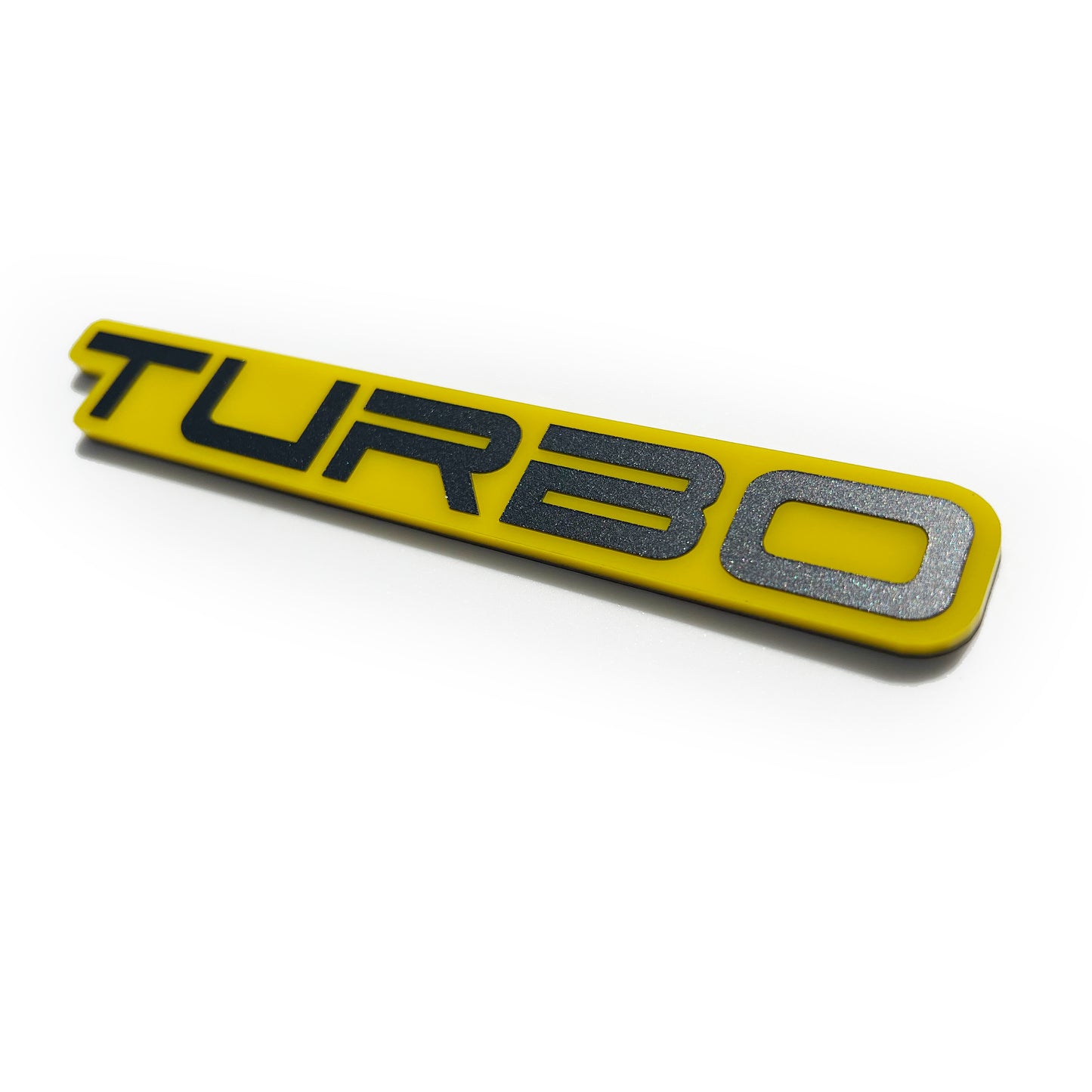 One TURBO Emblem Badge fits Honda Civic Type R and others