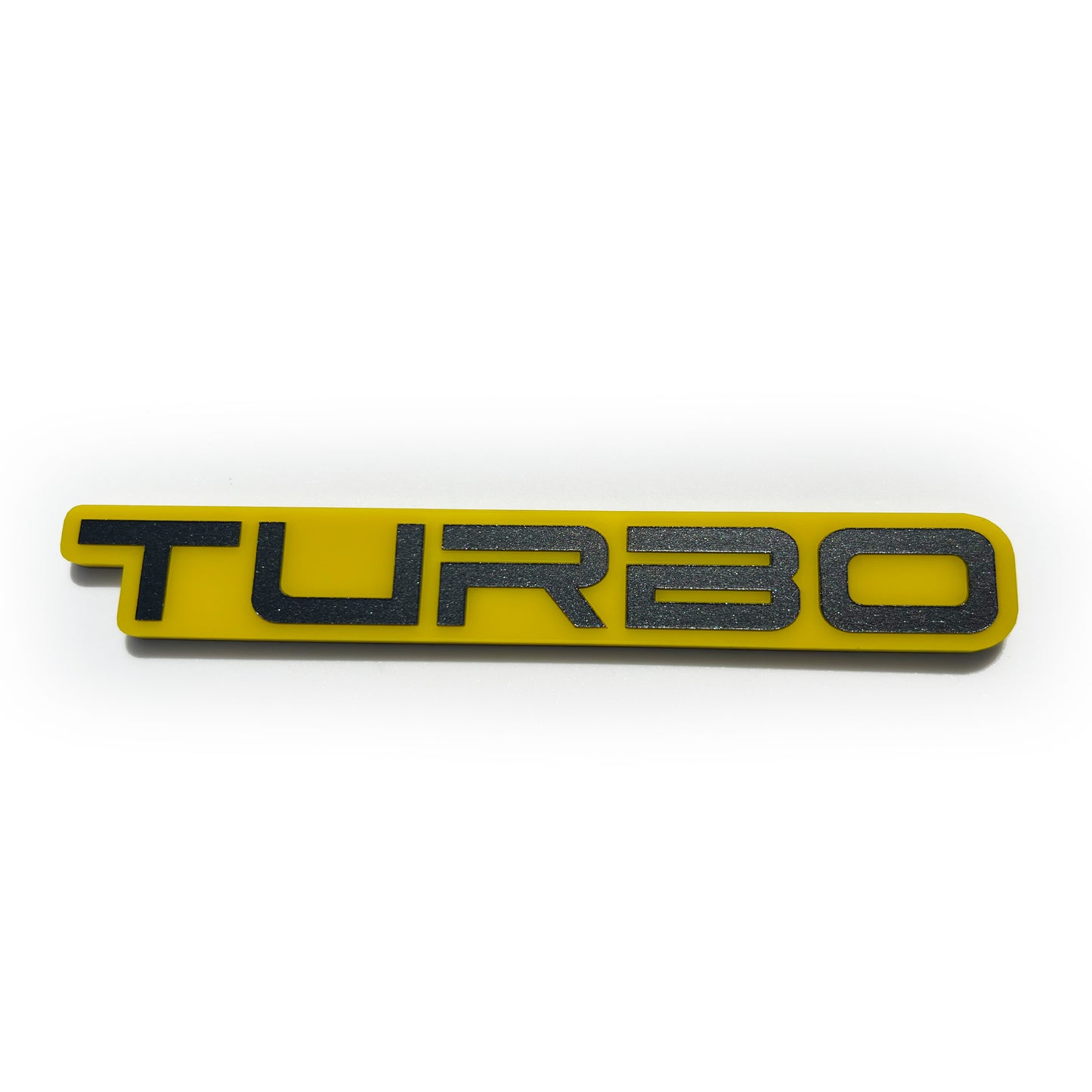 One TURBO Emblem Badge fits Honda Civic Type R and others