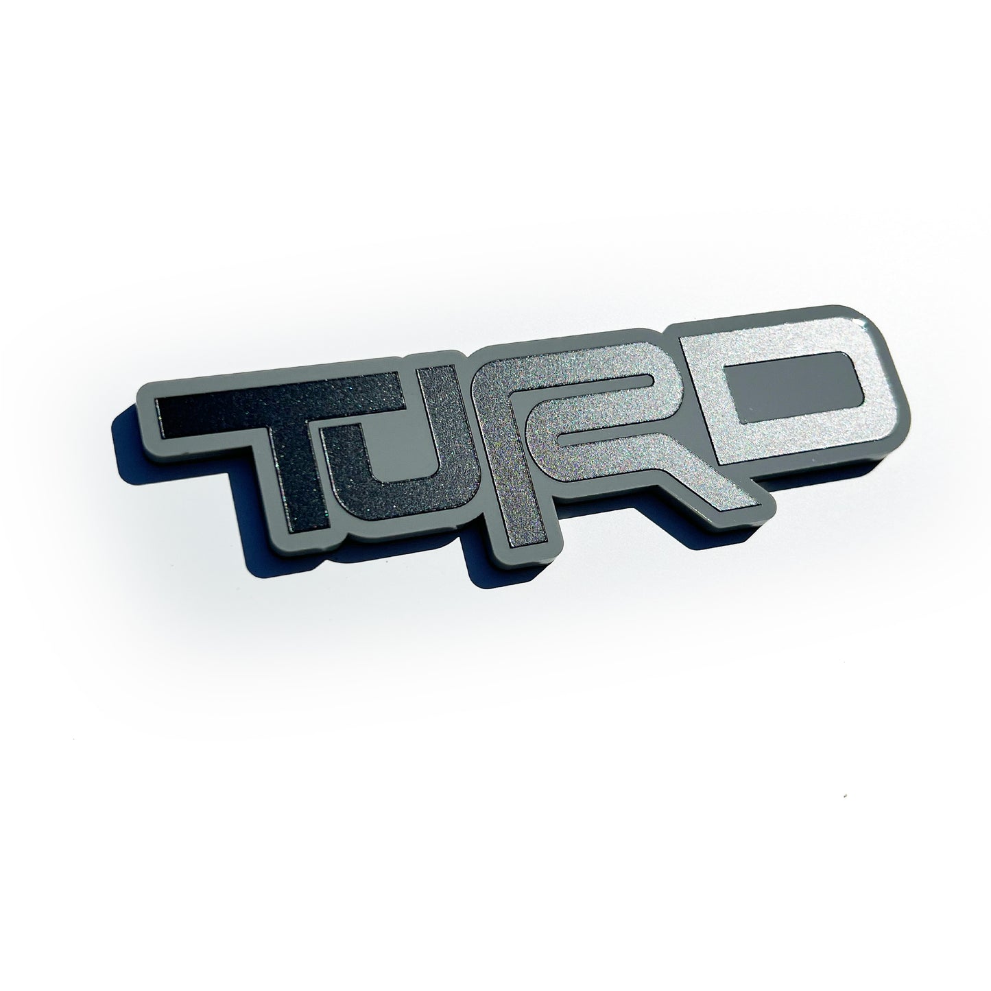 ONE (1) TuRD Car Truck Emblem Badge Fits Toyota FJ Tacoma 4runner Tundra 40 Land Cruiser Camry