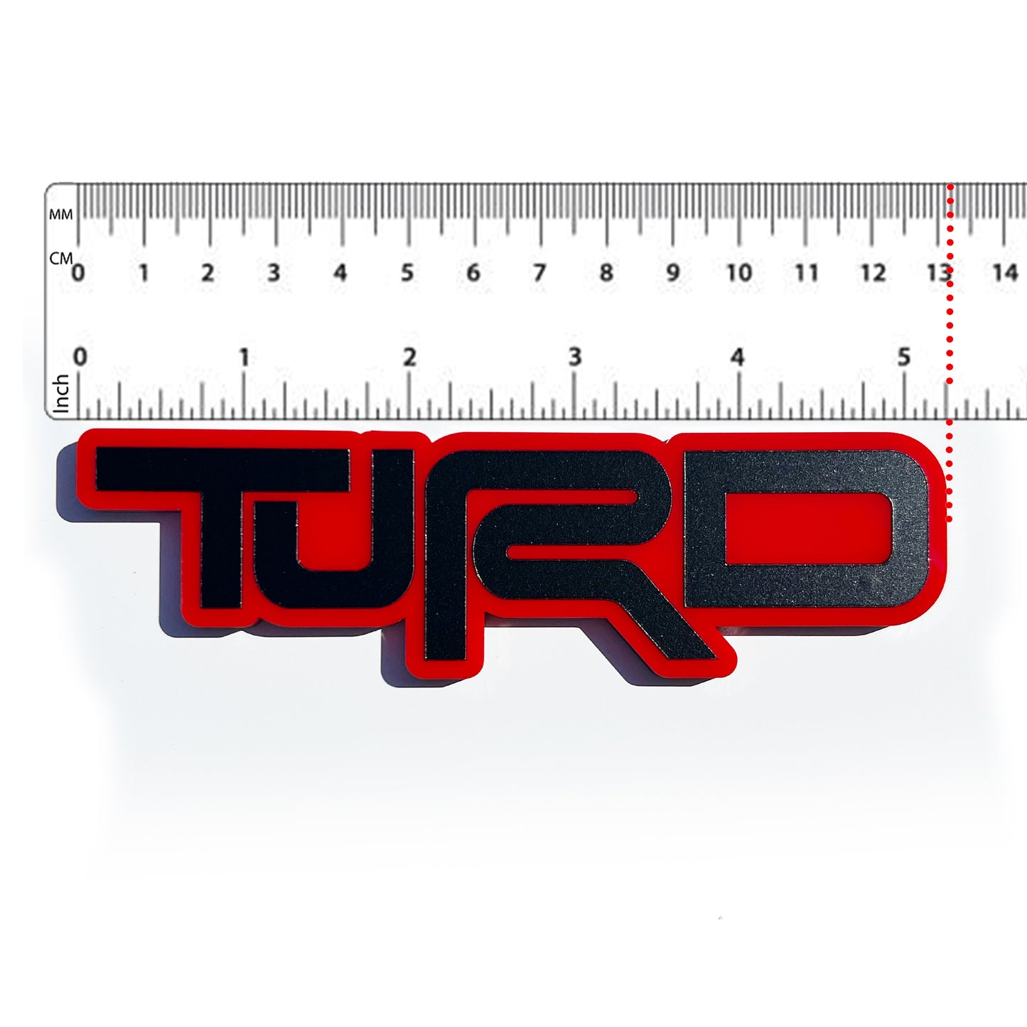 ONE (1) TuRD Car Truck Emblem Badge Fits Toyota FJ Tacoma 4runner Tundra 40 Land Cruiser Camry