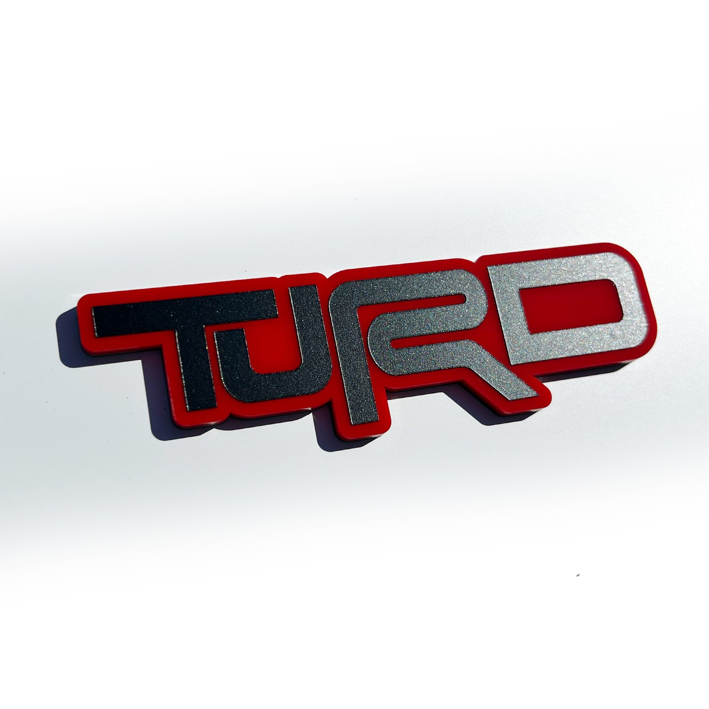 ONE (1) TuRD Car Truck Emblem Badge Fits Toyota FJ Tacoma 4runner Tundra 40 Land Cruiser Camry