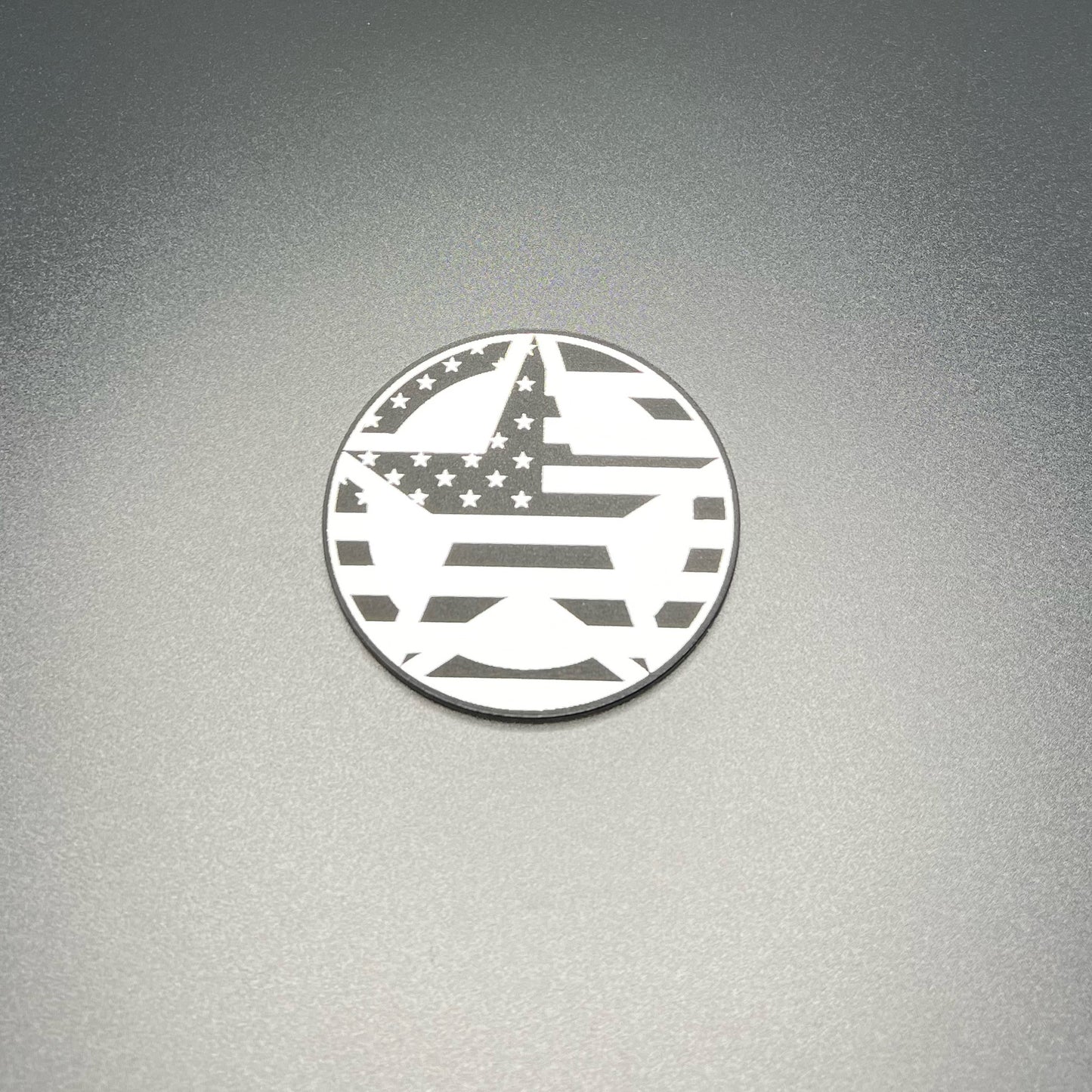 One (1) American Rated Fender Badges fits JEEP WRANGLER YJ JL JK TJ CJ emblem