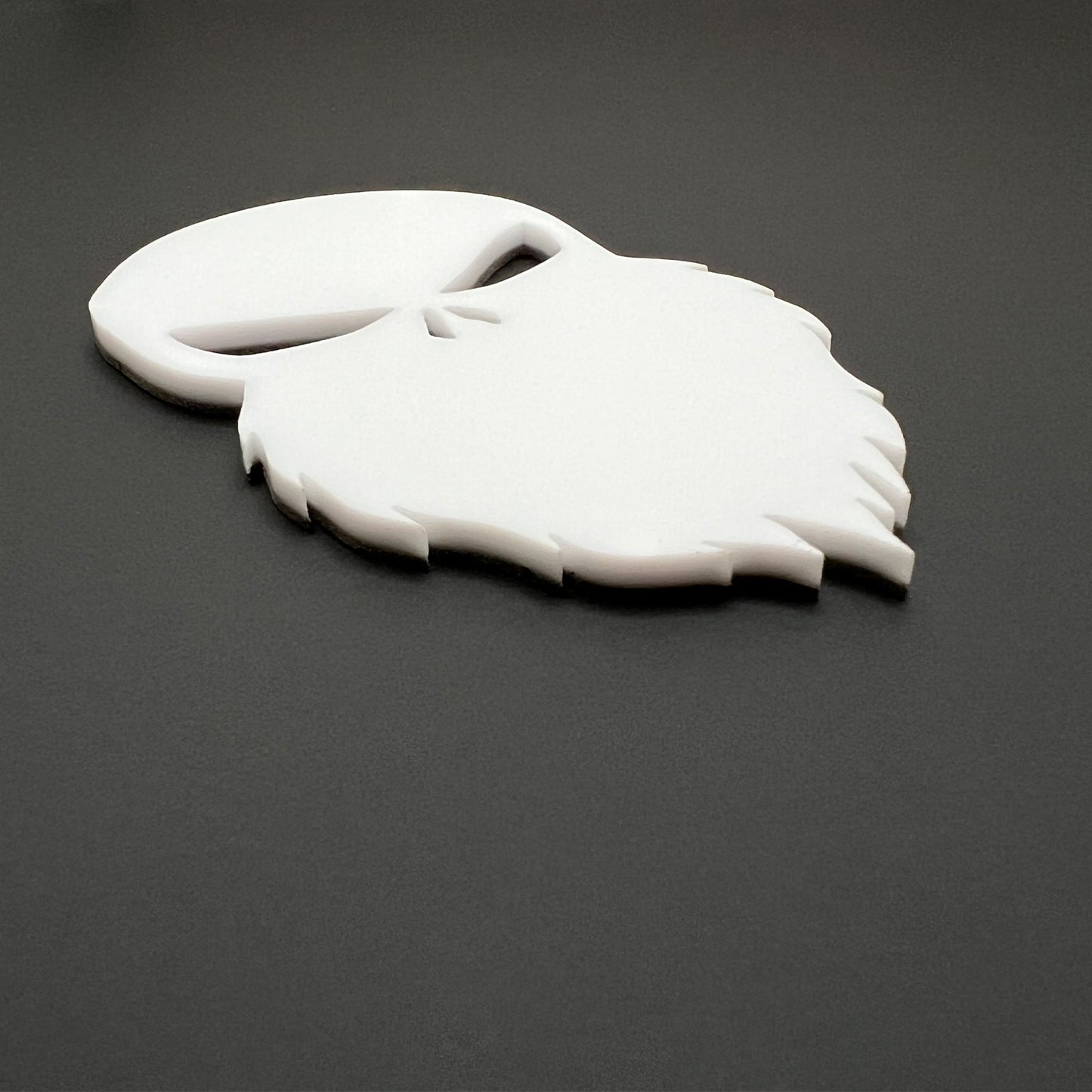 ONE (1) BEARDED PUNISHER Car Truck Emblem Badge USA Made