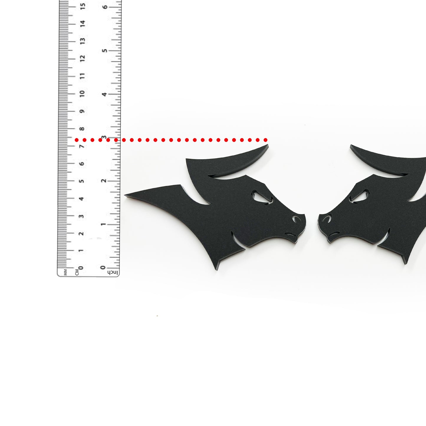New Custom BULL Head Emblem for 1500 2500 3500 Fender badge Hellcat Style