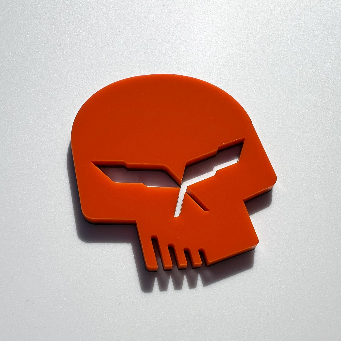 ONE (1) C5 Vette JAKE Skulls fits Chevy Corvette Racing Emblems Badges C5R