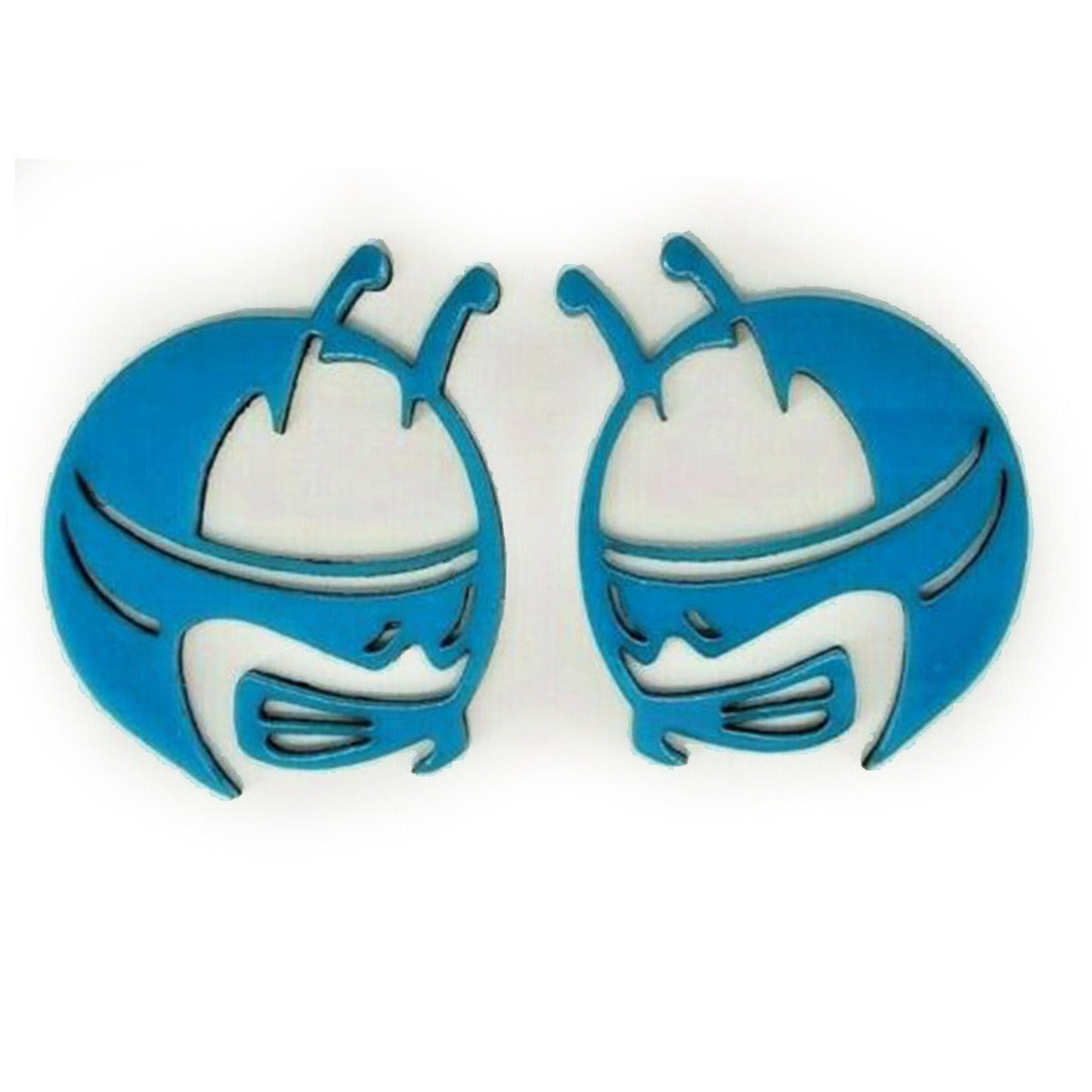 FMSgear blue Scat Pack head emblems with detailed design on white background