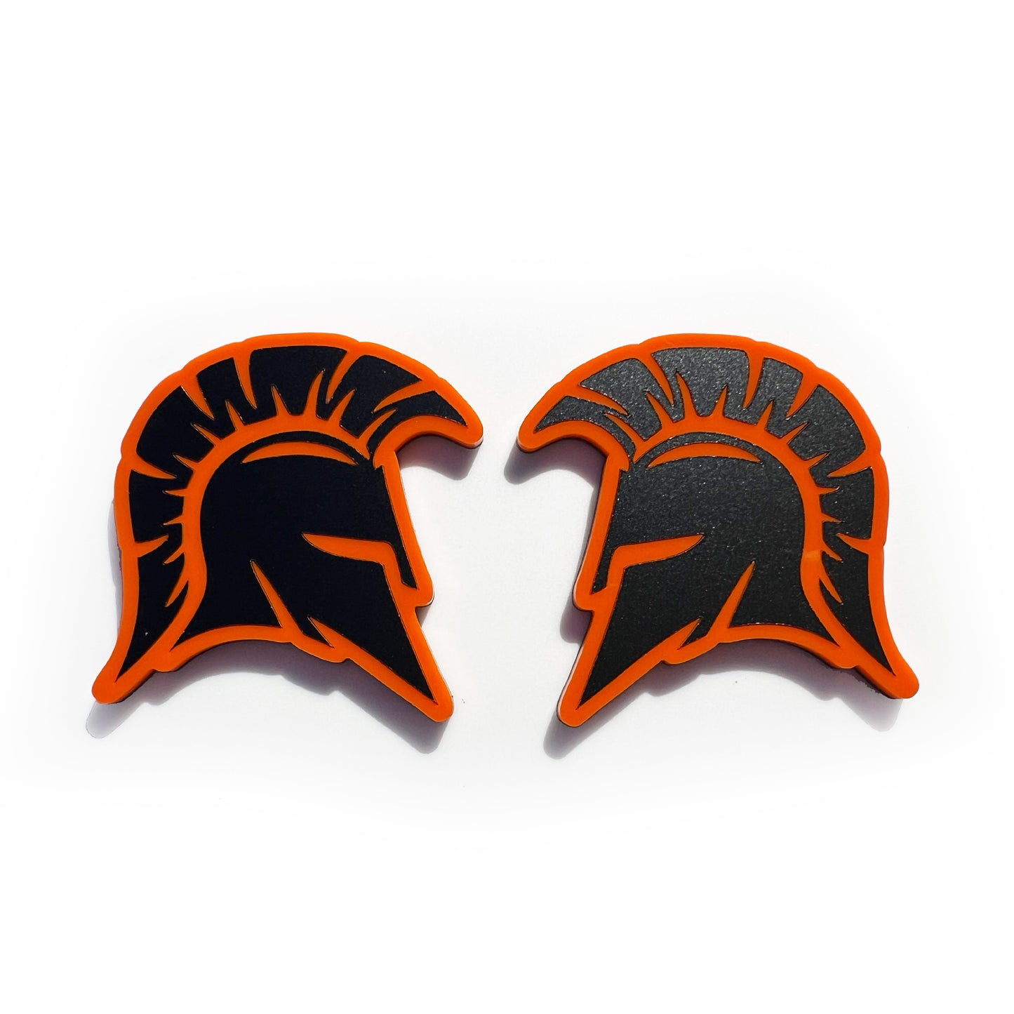 2 Factotum Spartan Emblems fits Jeep GLADIATOR Fender Badge