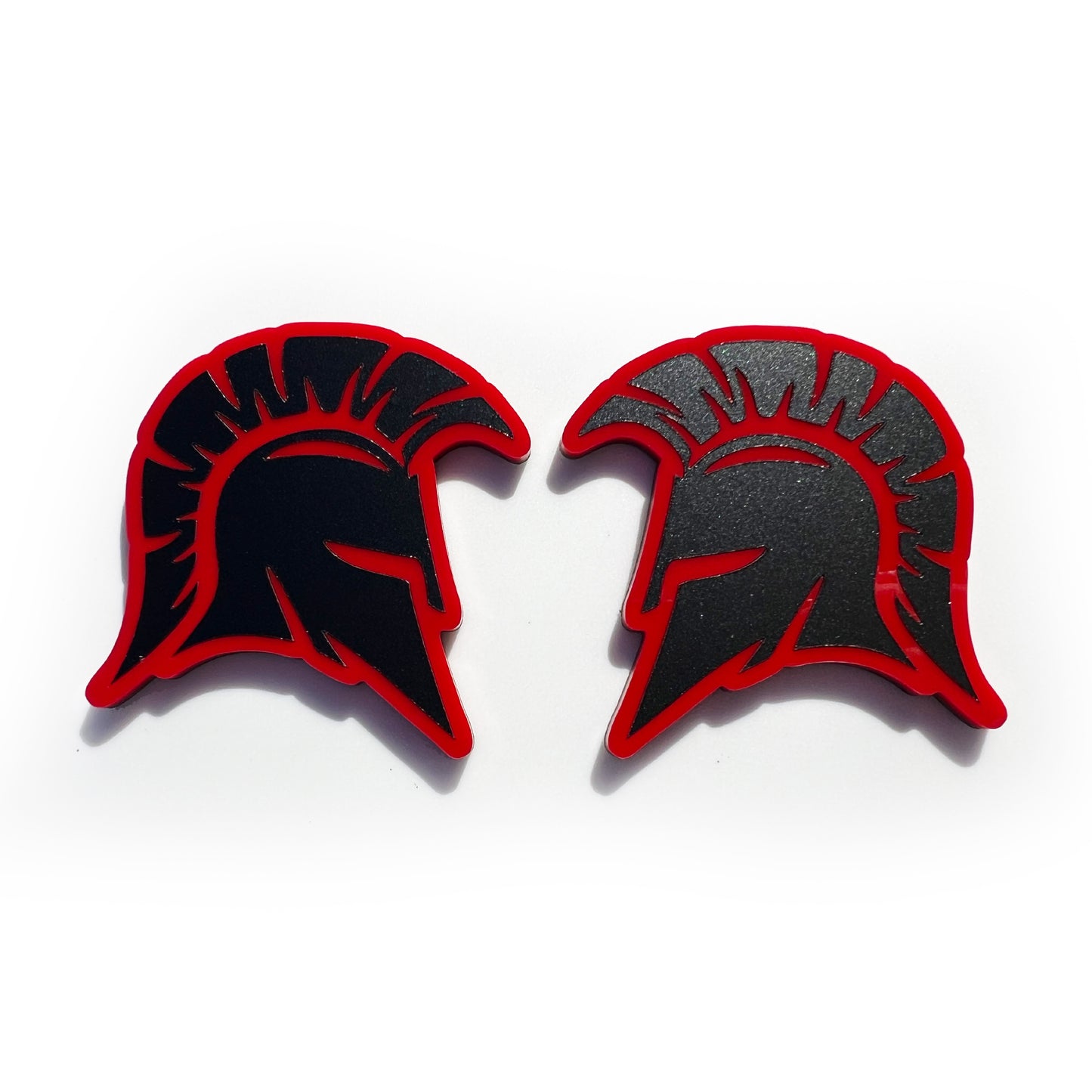 2 Factotum Spartan Emblems fits Jeep GLADIATOR Fender Badge