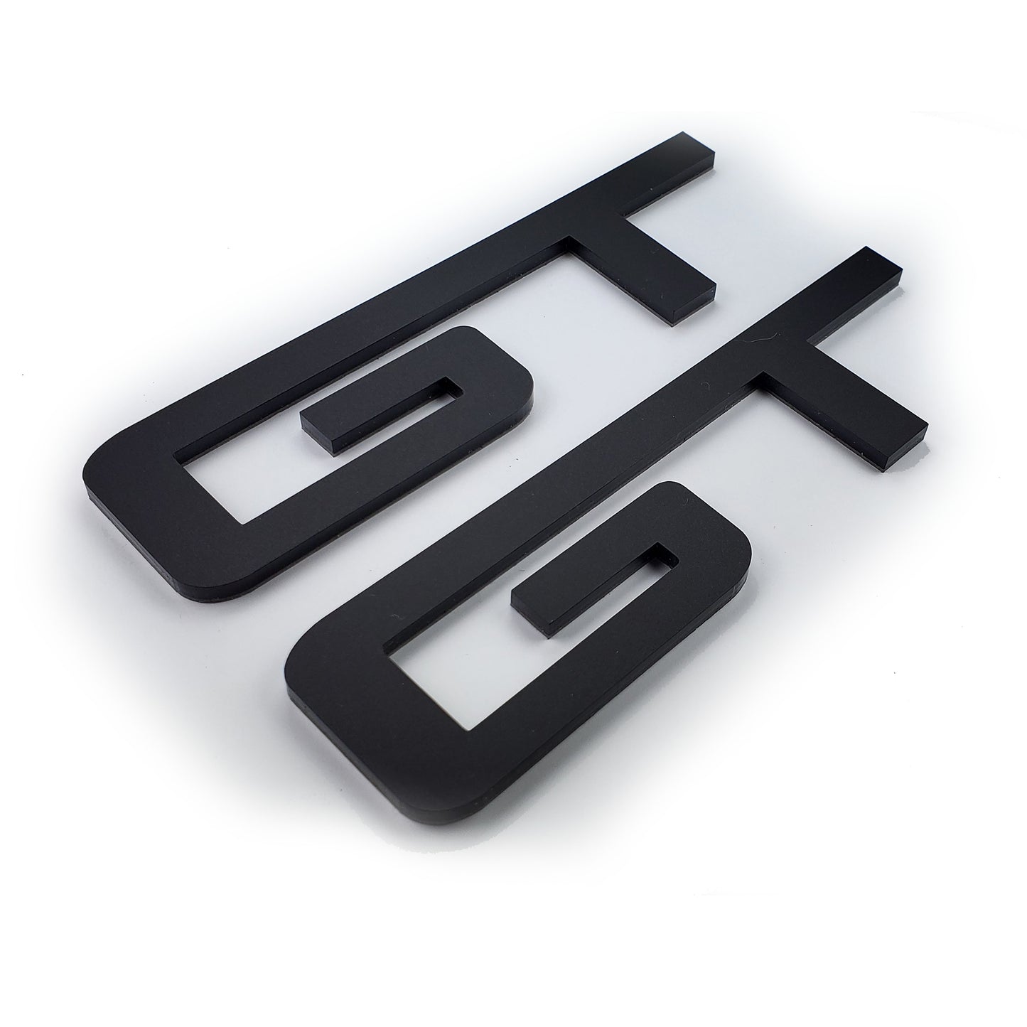 Pair Badges Fits Ford Mustang GT Fender Side Emblem 5.0 Coyote