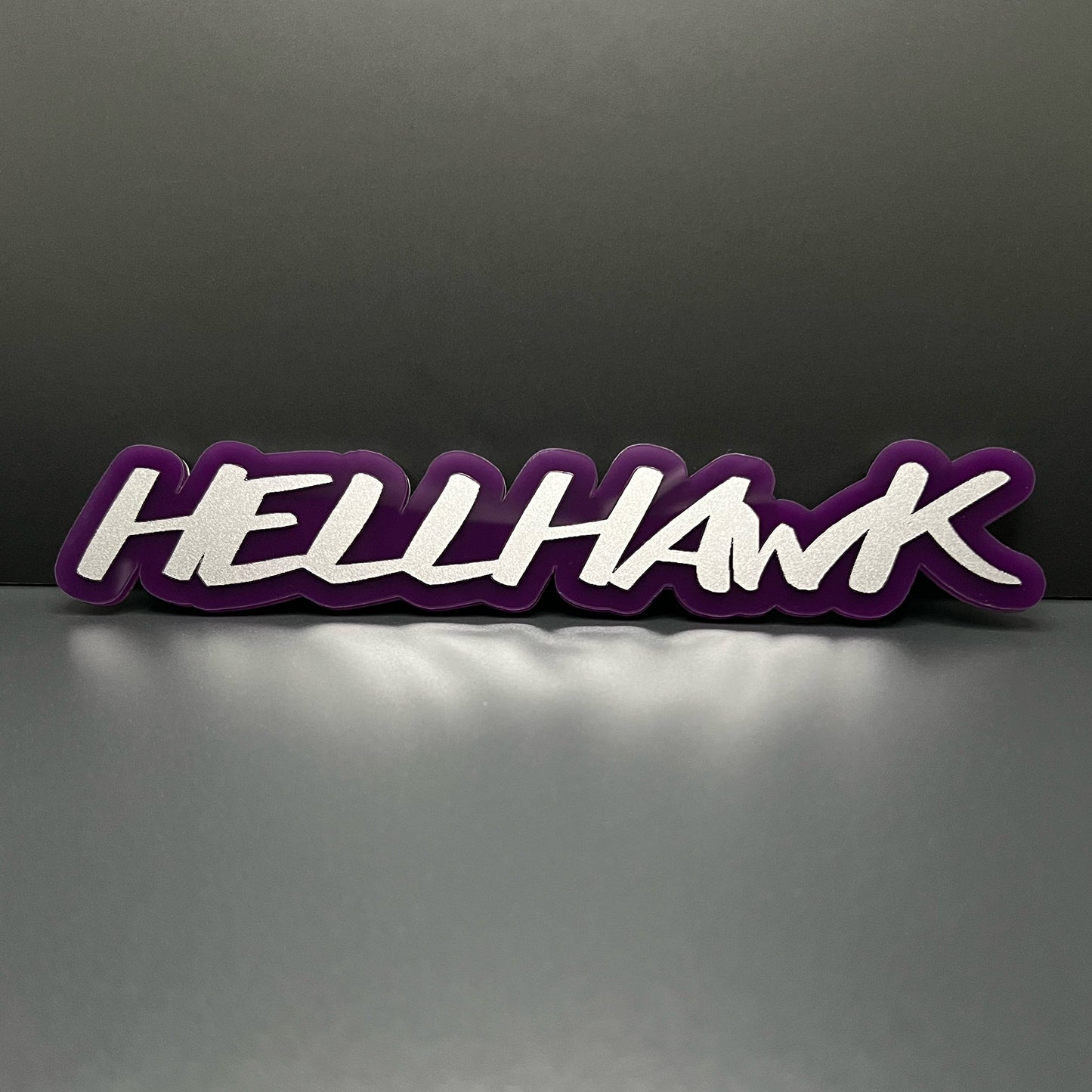 One HELLHAWK Emblem fits WK2 Jeep Trackhawk Grand Cherokee Liftgate or Door