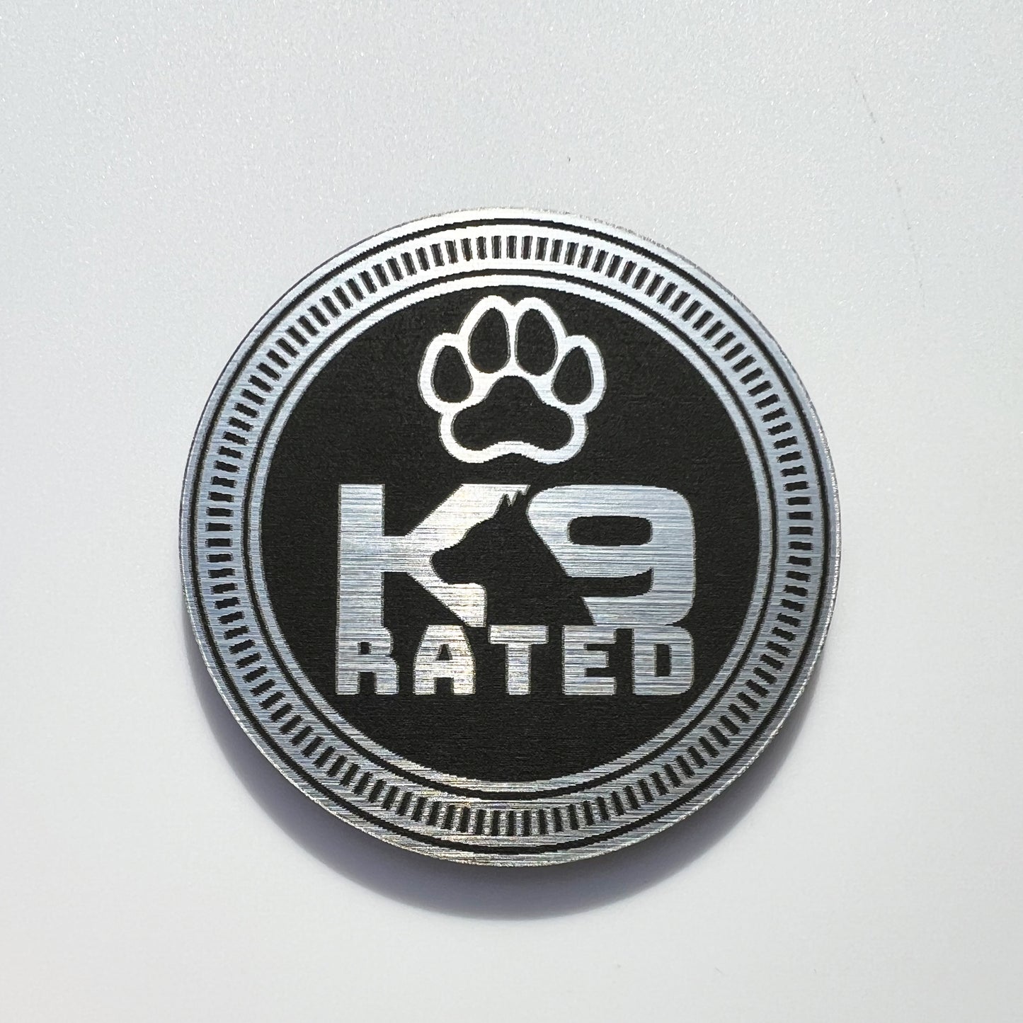 One (1) K9 Rated Fender Badges fits JEEP Gladiator Wrangler emblem