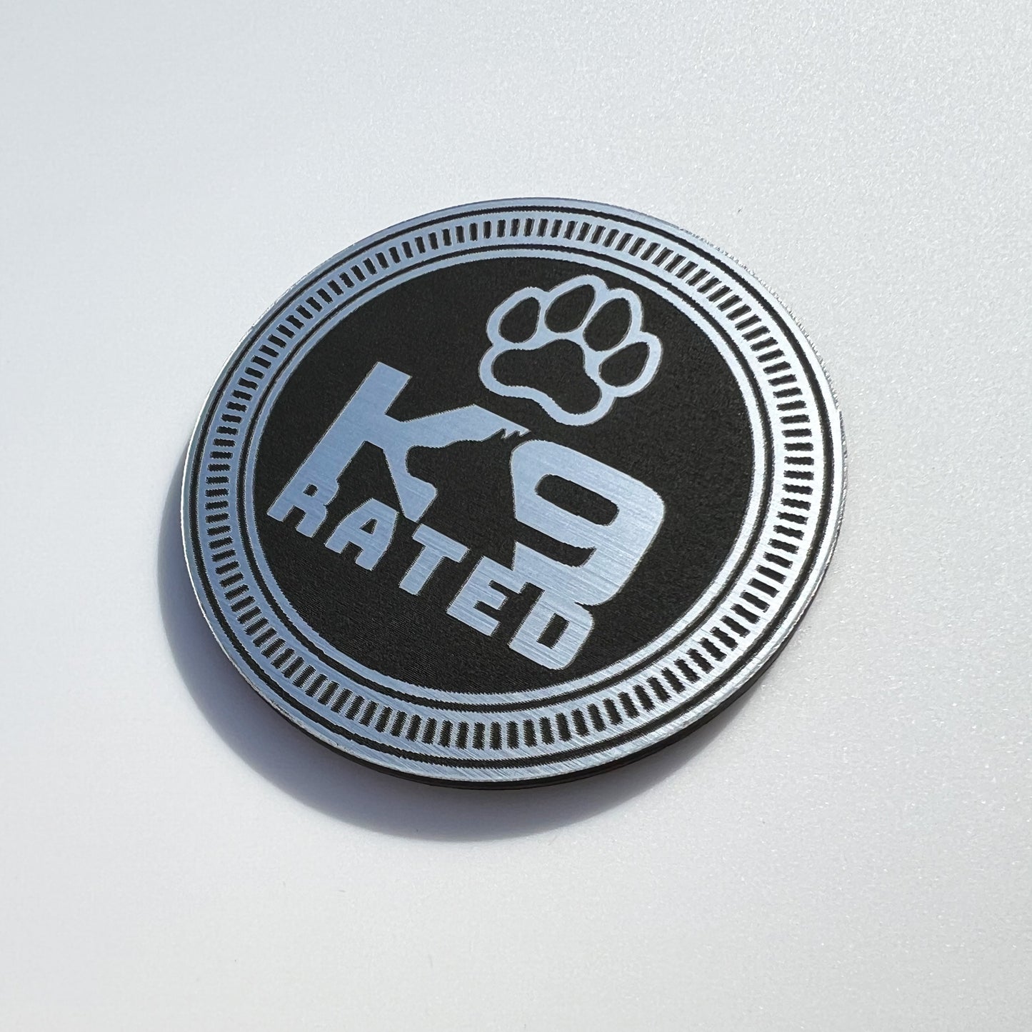 One (1) K9 Rated Fender Badges fits JEEP Gladiator Wrangler emblem