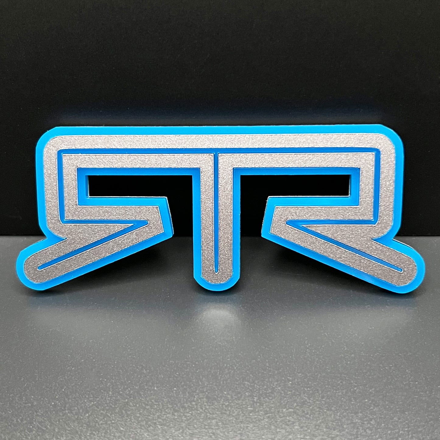 Pair (2) RTR Fender emblems fits 15-25 Ford Mustang Badge
