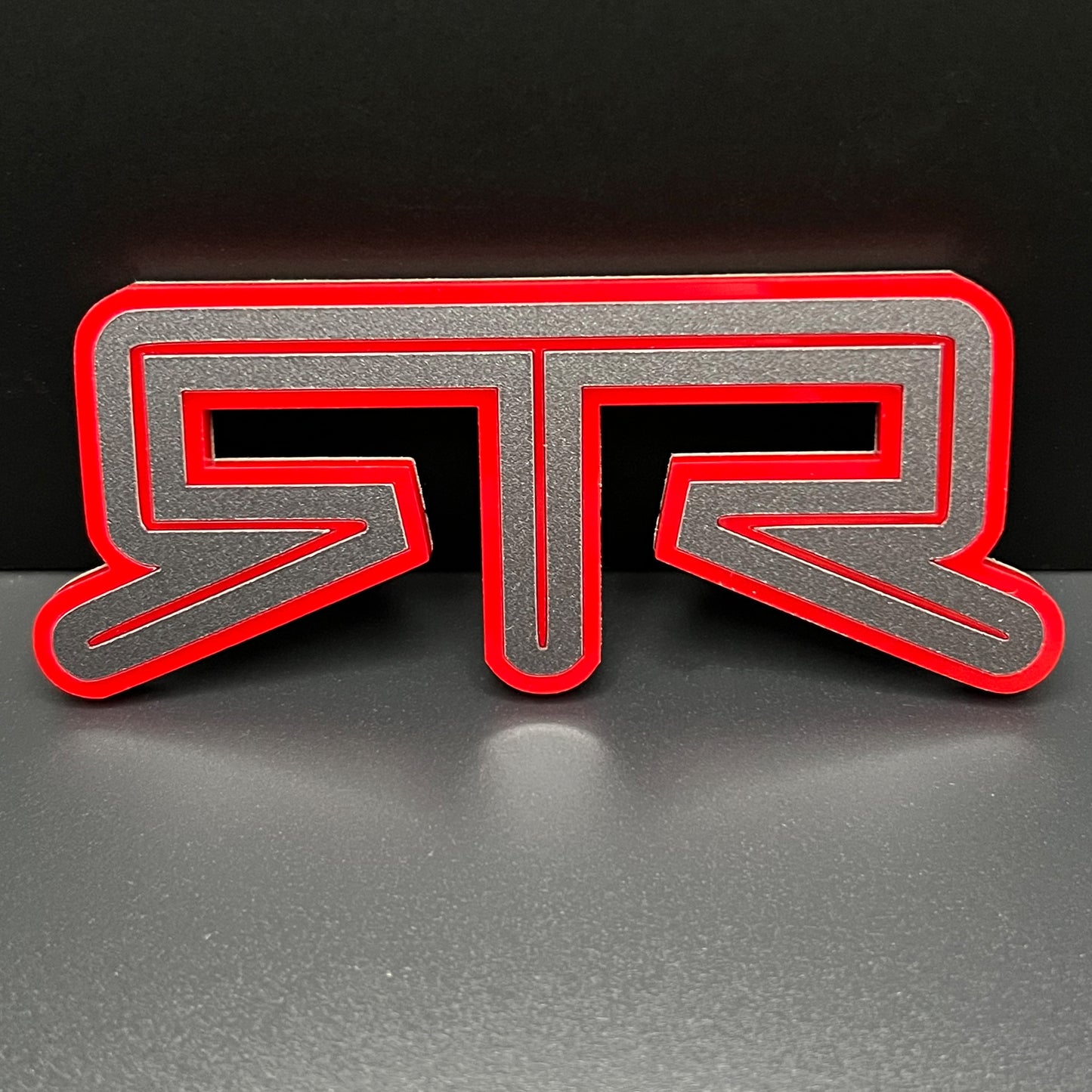 Pair (2) RTR Fender emblems fits 15-25 Ford Mustang Badge