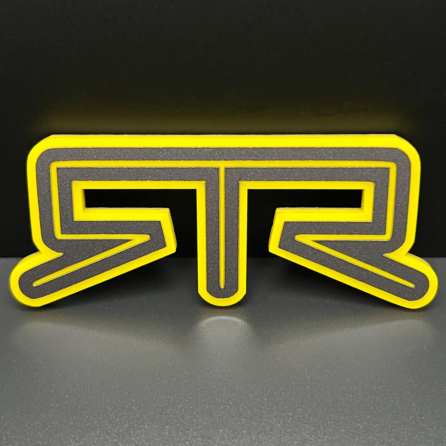 Pair (2) RTR Fender emblems fits 15-25 Ford Mustang Badge