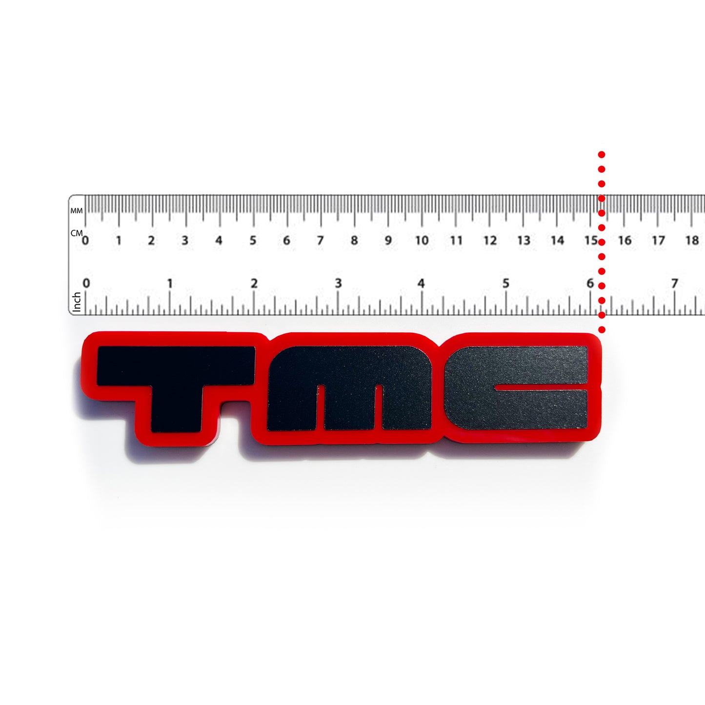 (1) TMC Emblem Badge fits Tesla Model S Y 3 X Plaid Cybertruck