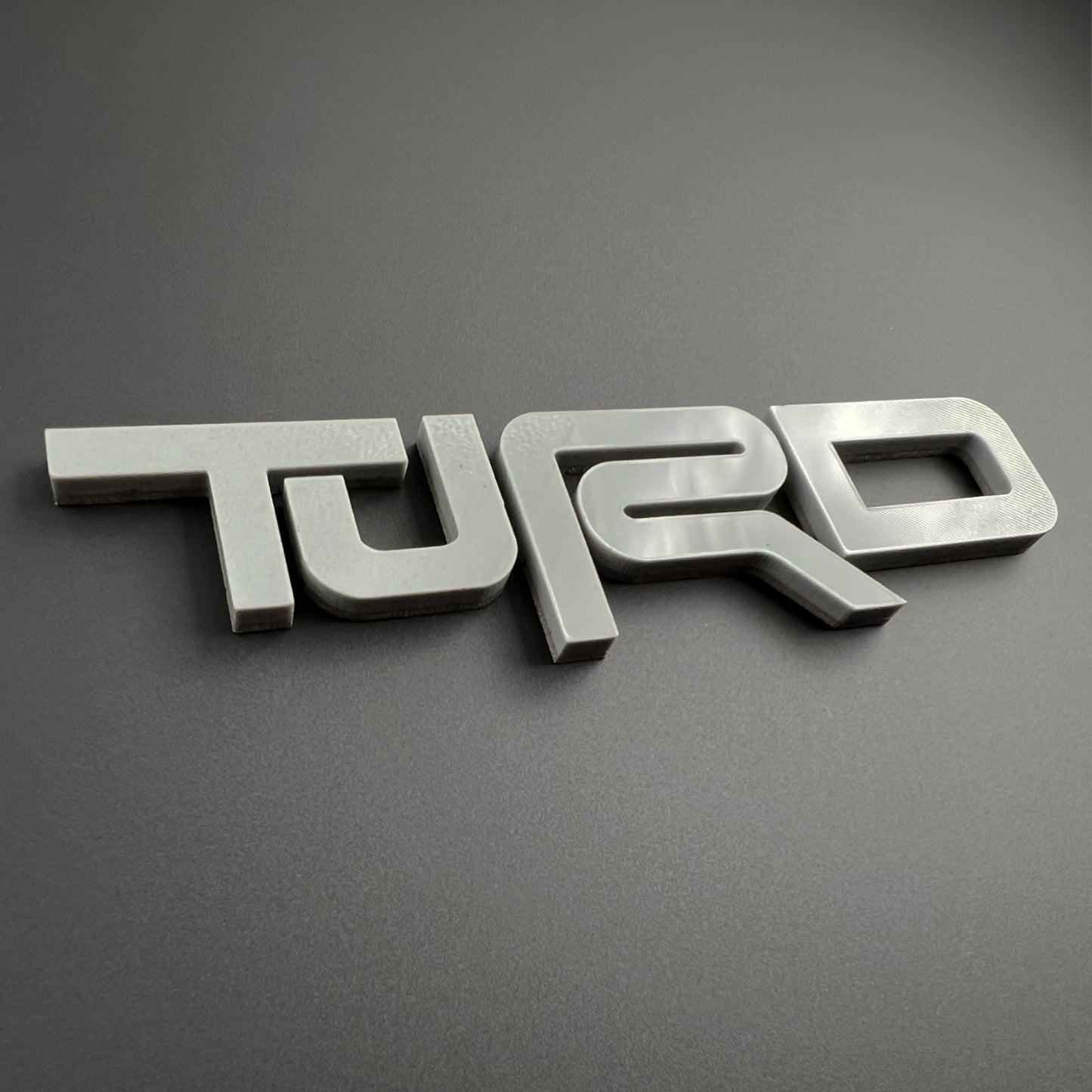 ONE (1) TURD Car Truck Emblem Badge Fits Toyota FJ Tacoma 4runner Tundra 40 Land Cruiser Camry