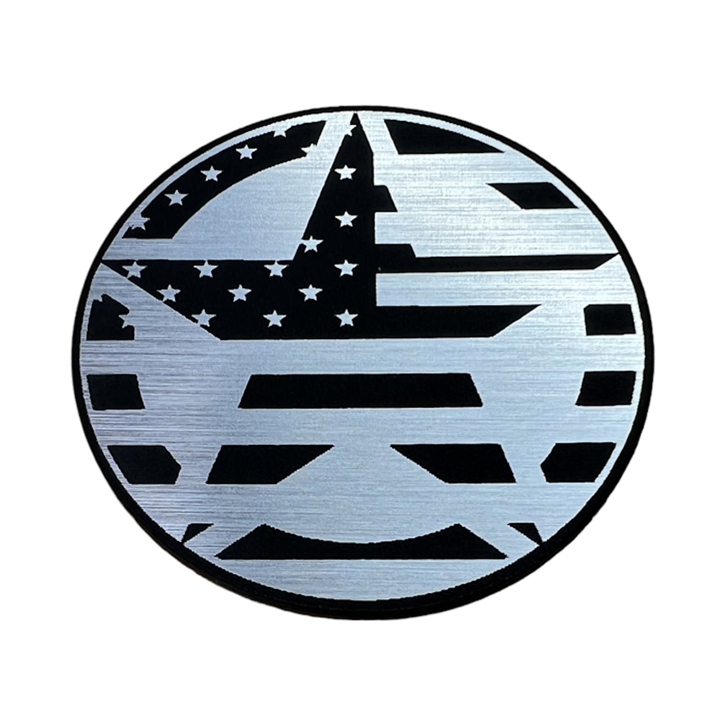 One (1) American Rated Fender Badges fits JEEP WRANGLER YJ JL JK TJ CJ emblem