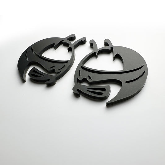 FMSgear Bee Head Emblems - Custom Auto Emblems