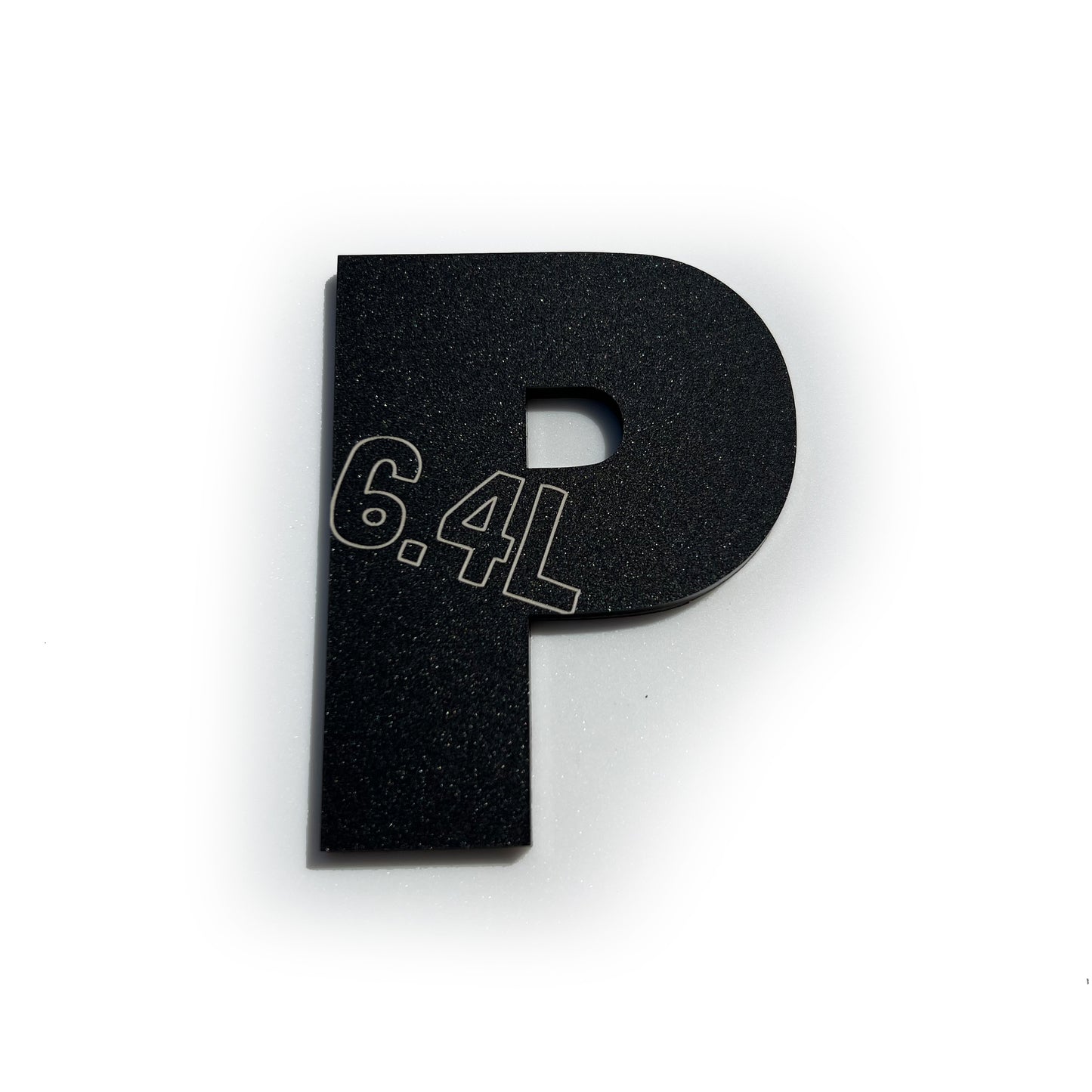 Super Duty "P" EMBLEM Power Stroke Turbo Diesel V8 Badge For F250 F350 6.7L 7.3L PowerStroke