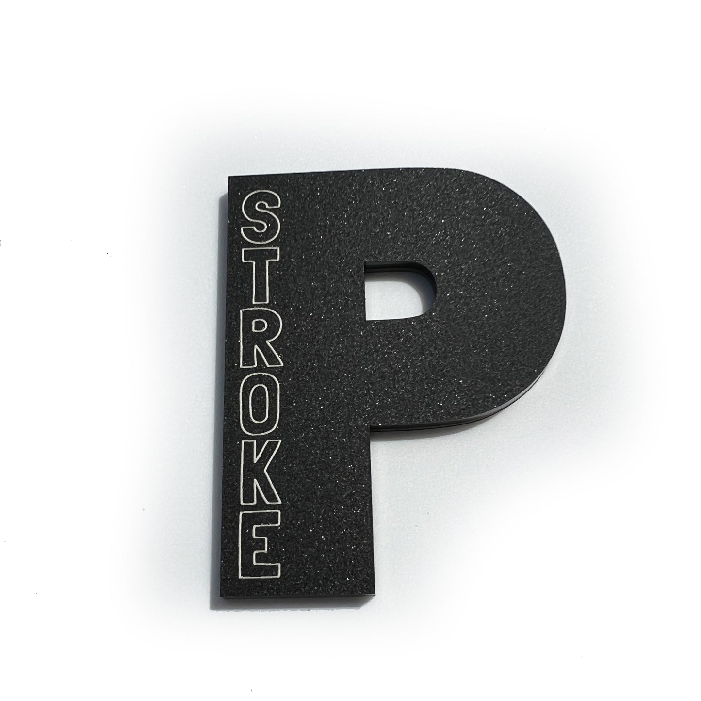 Super Duty "P" EMBLEM Power Stroke Turbo Diesel V8 Badge For F250 F350 6.7L 7.3L PowerStroke