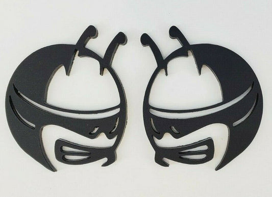 Pair Scat Pack Head Emblems fits Dodge Challenger Charger Badge BEE