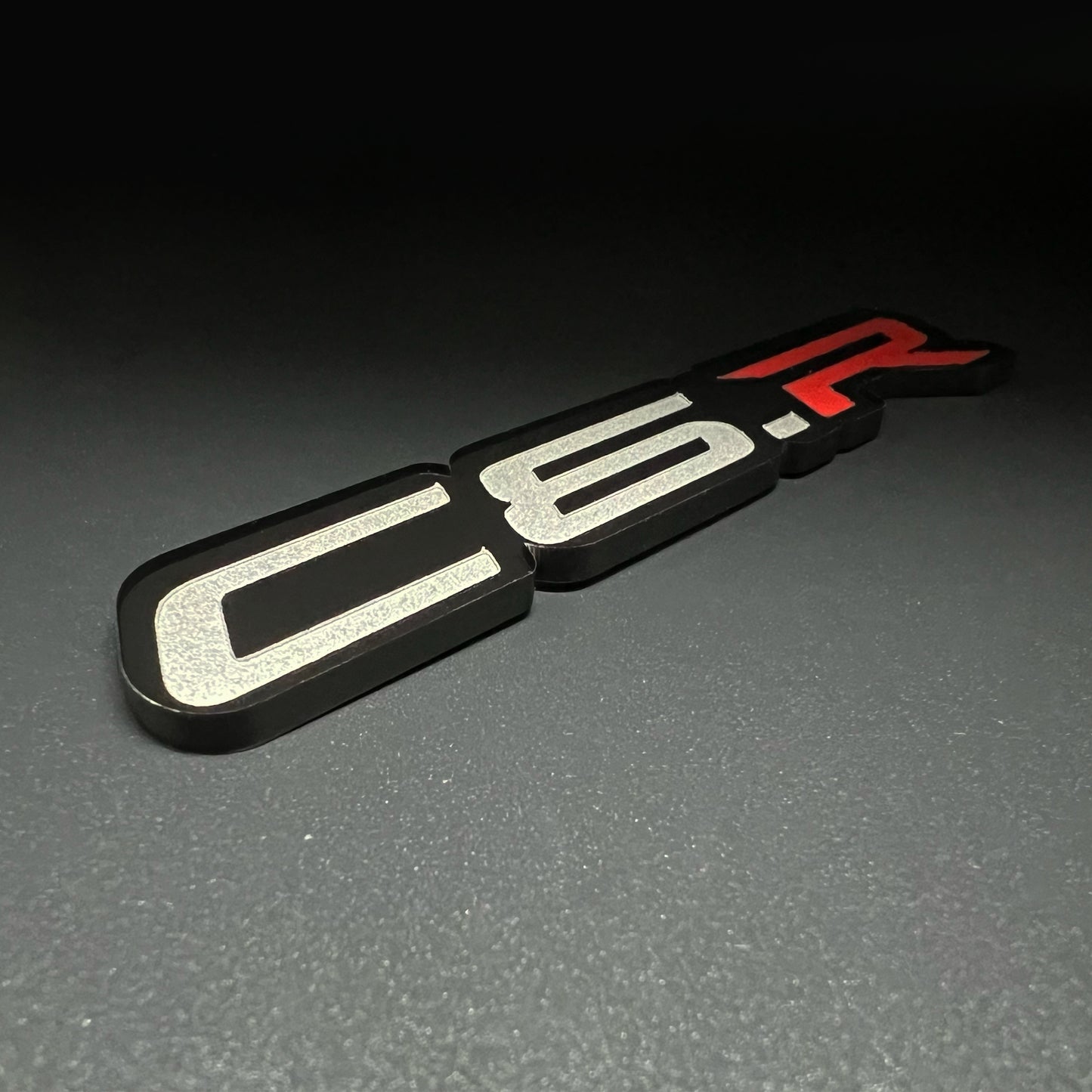 ONE (1) C6.R Emblem fits Chevy Corvette Racing Vette Badges C6R C6-R C6