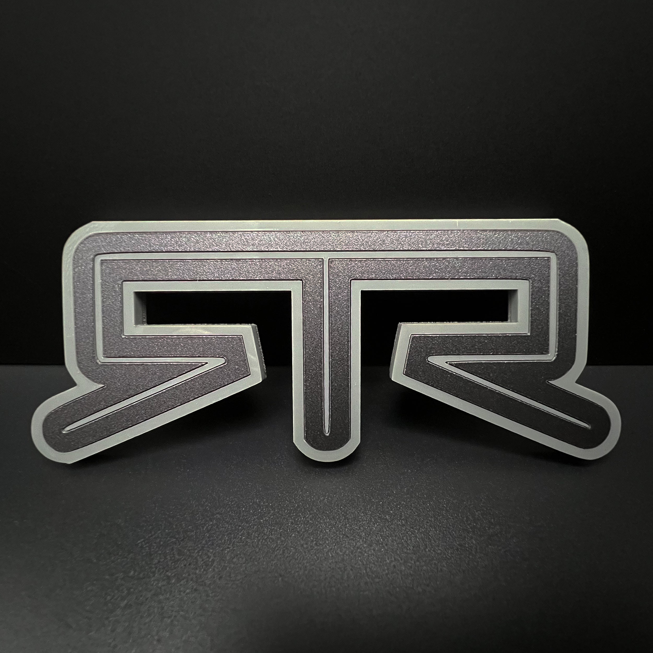 Ford Mustang Roush Metal 2.75" Square R Fender Badge – 7x7 CM Emblem, Caps Brand