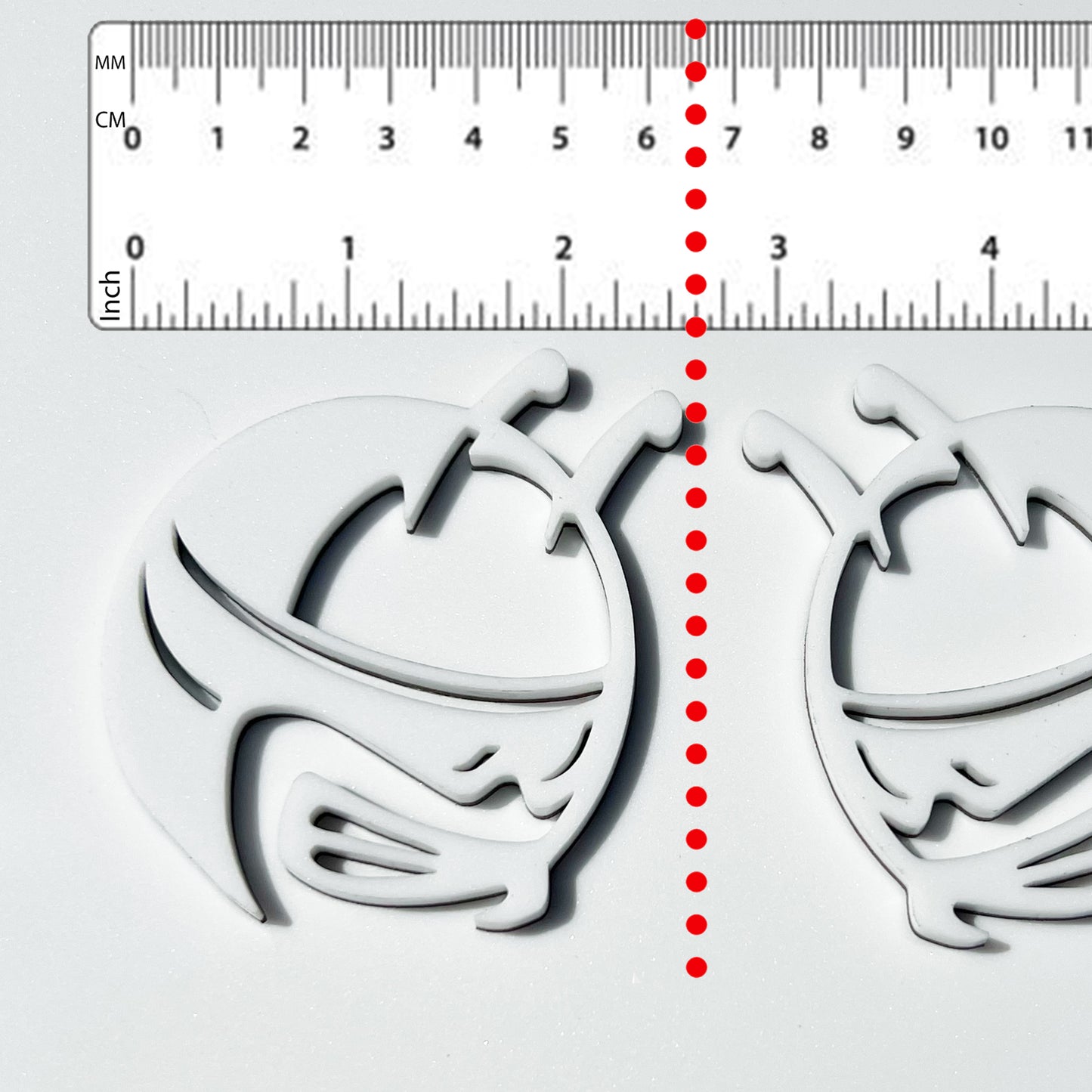 FMSgear Bee Head Emblems - Custom Auto Emblems