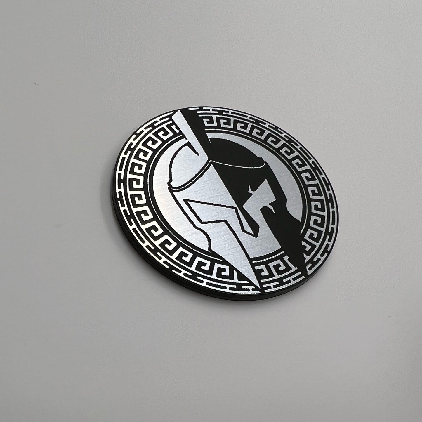 One (1) Spartan Rated Fender Badges fits JEEP Gladiator emblem