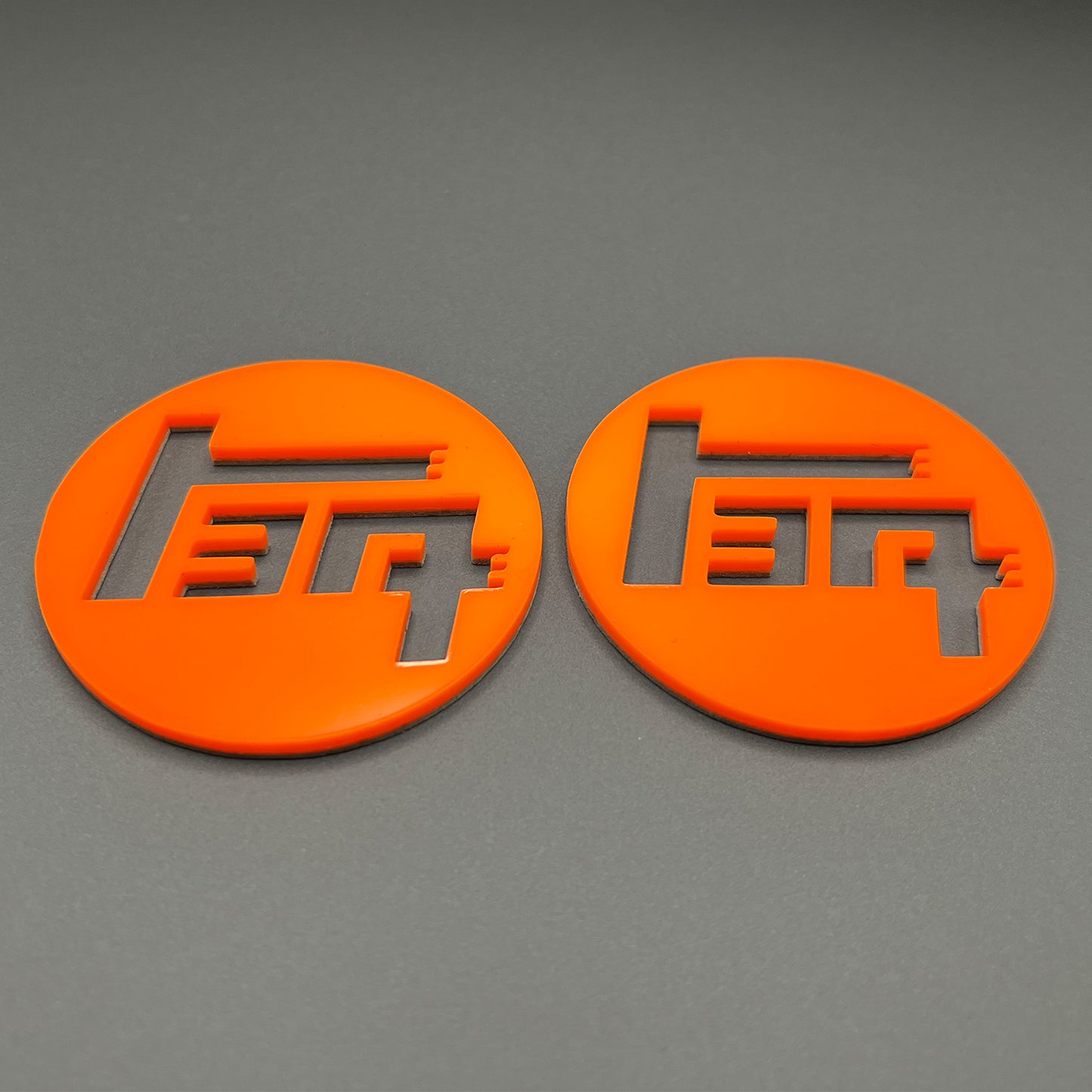 Pair TEQ Car Truck Emblem Badge Fits Toyota FJ Tacoma 4runner Tundra 40 Land Cruiser