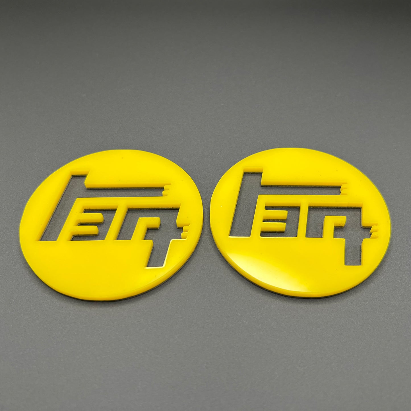 Pair TEQ Car Truck Emblem Badge Fits Toyota FJ Tacoma 4runner Tundra 40 Land Cruiser