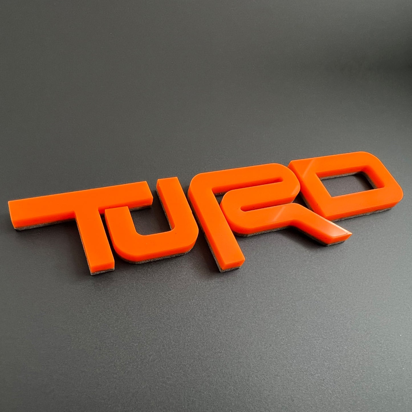 ONE (1) TURD Car Truck Emblem Badge Fits Toyota FJ Tacoma 4runner Tundra 40 Land Cruiser Camry