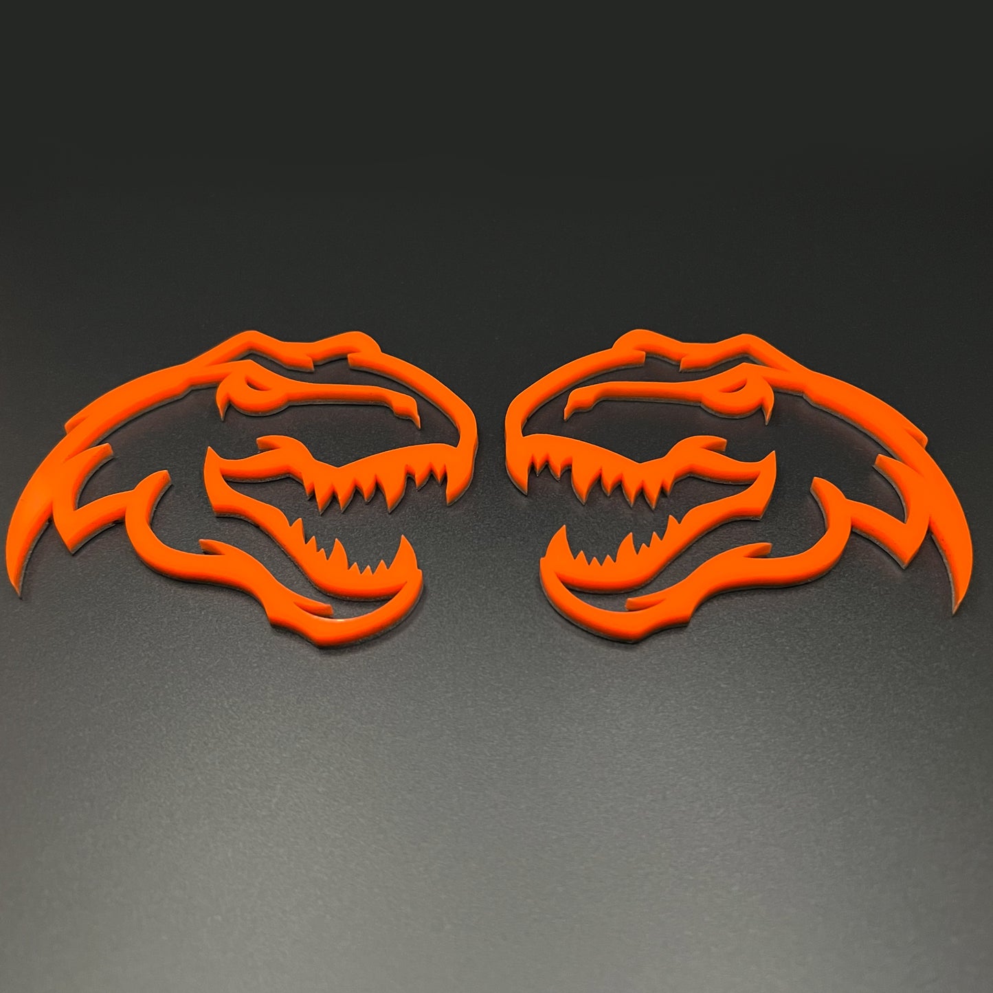 Custom T-REX Emblems for TRX Dodge Ram 1500 Fender badge Hellcat Style Trex Heads