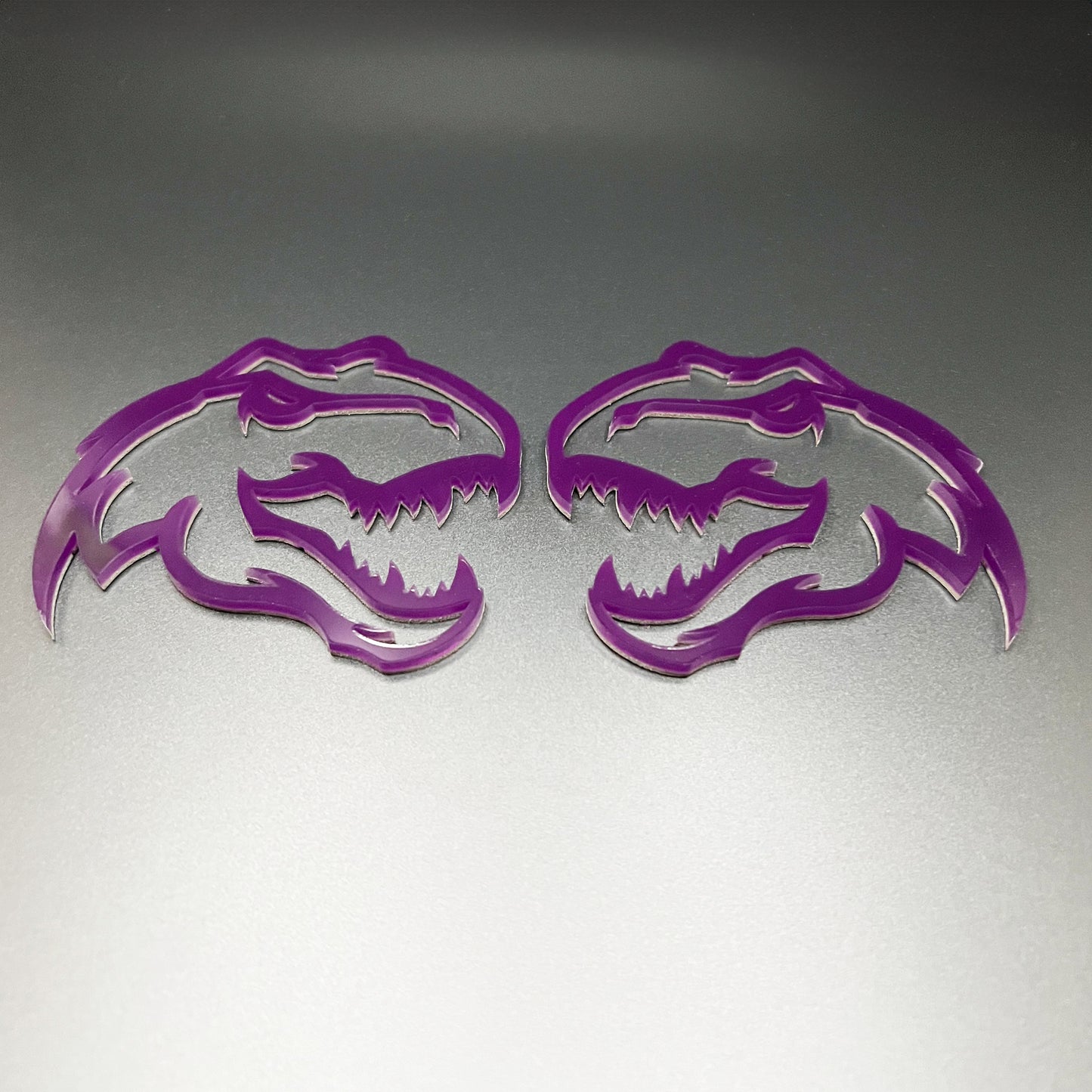 Custom T-REX Emblems for TRX Dodge Ram 1500 Fender badge Hellcat Style Trex Heads